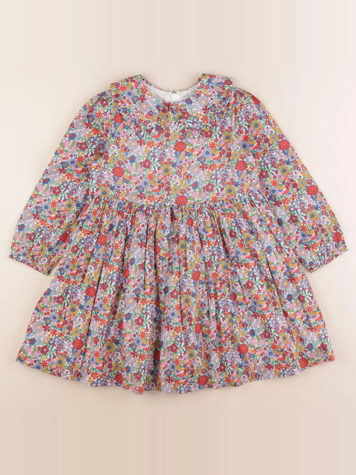 Jacadi - robe liberty multicolore - 5 ans