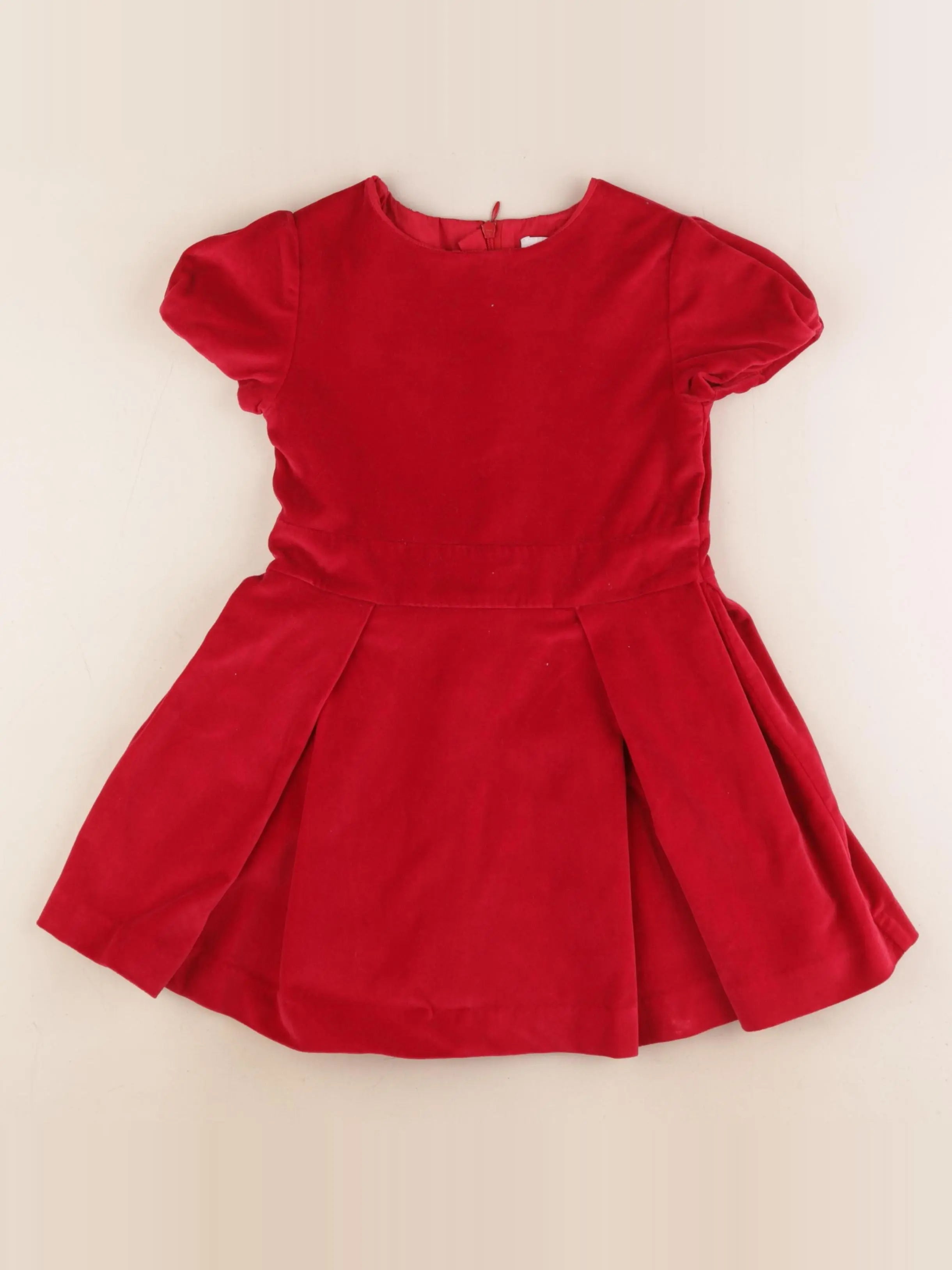 Jacadi - robe rouge - 5 ans