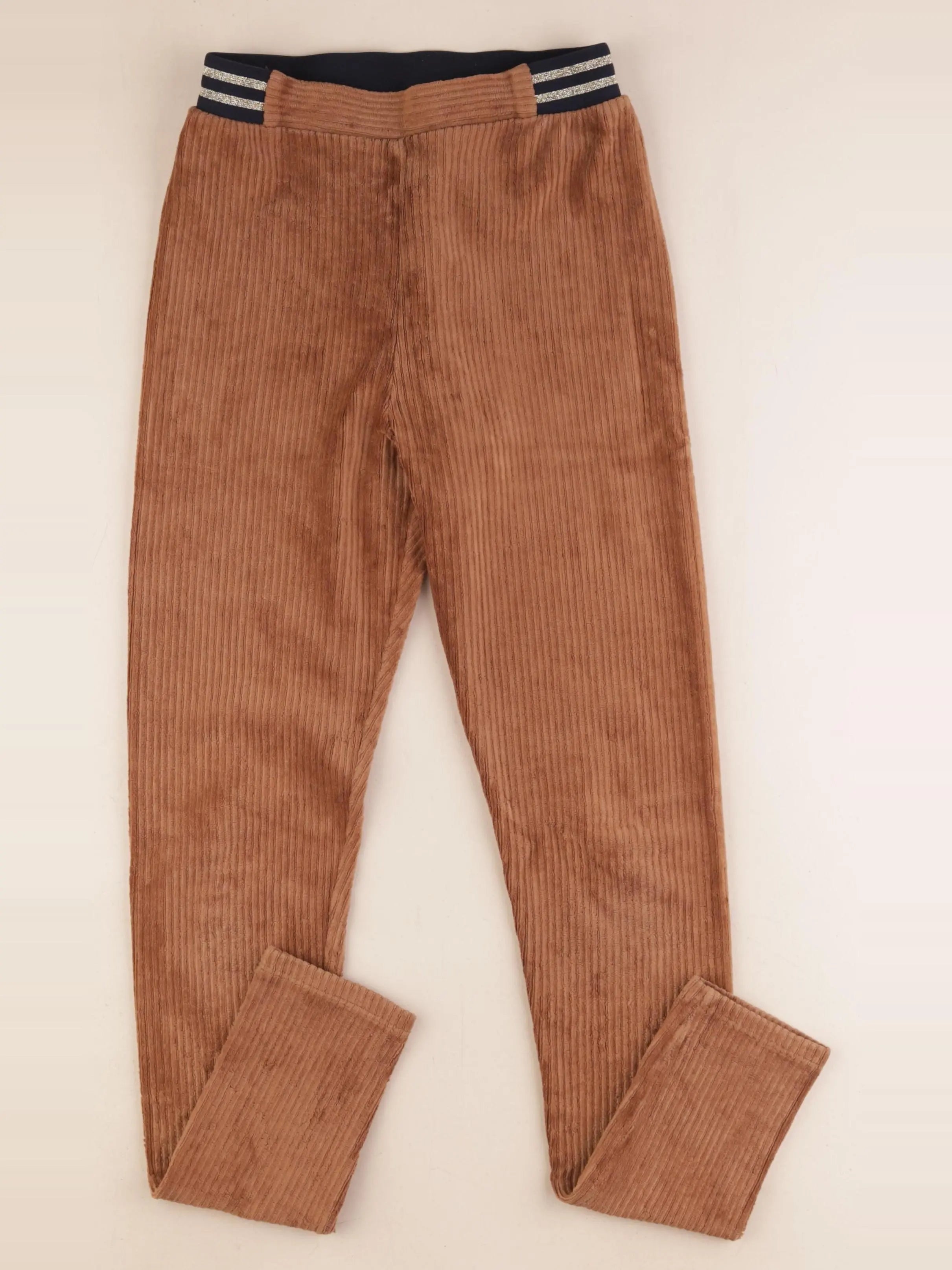 Vertbaudet - legging marron - 12 ans