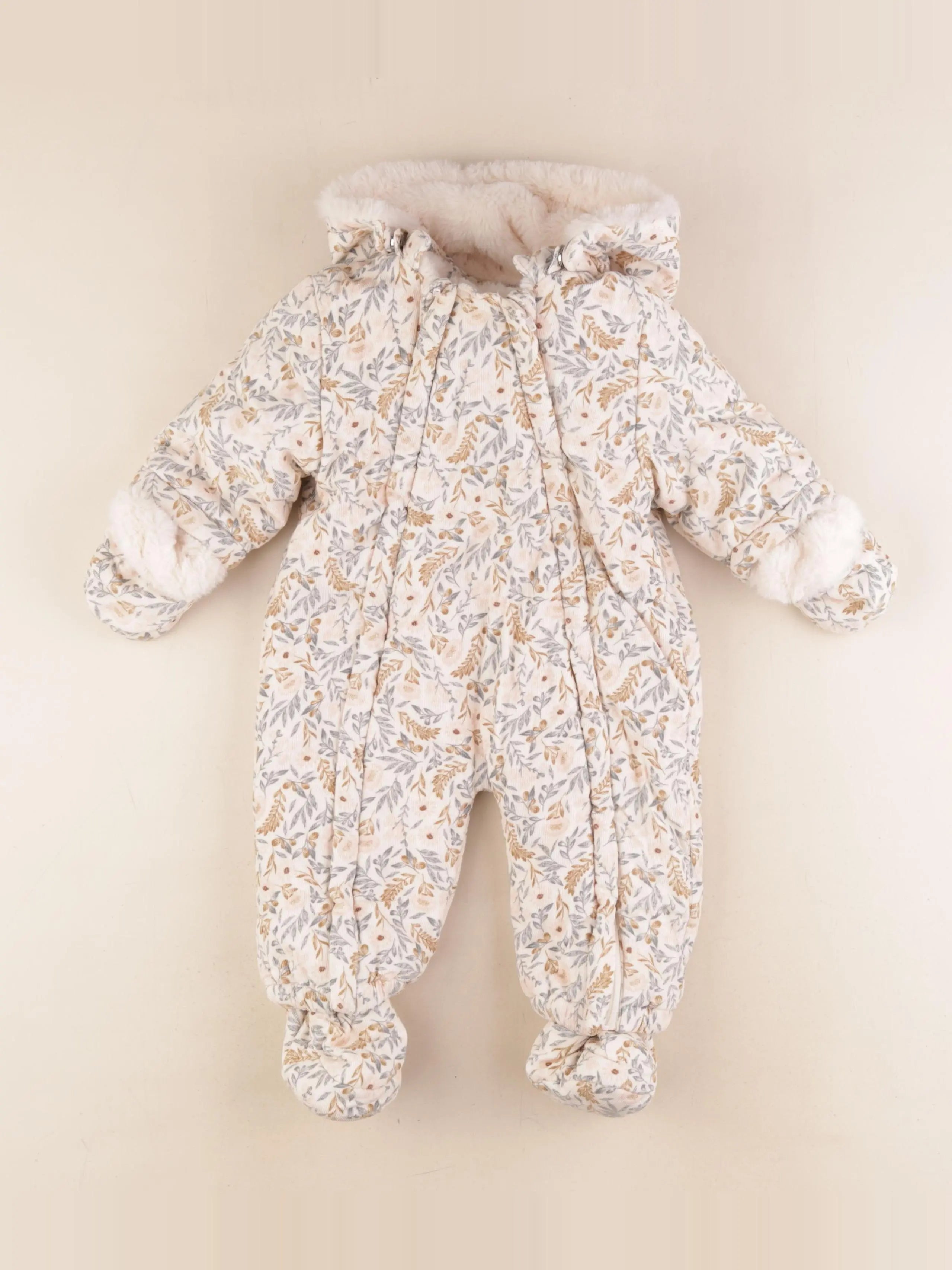 Vertbaudet - combi-pilote rose - 6 mois