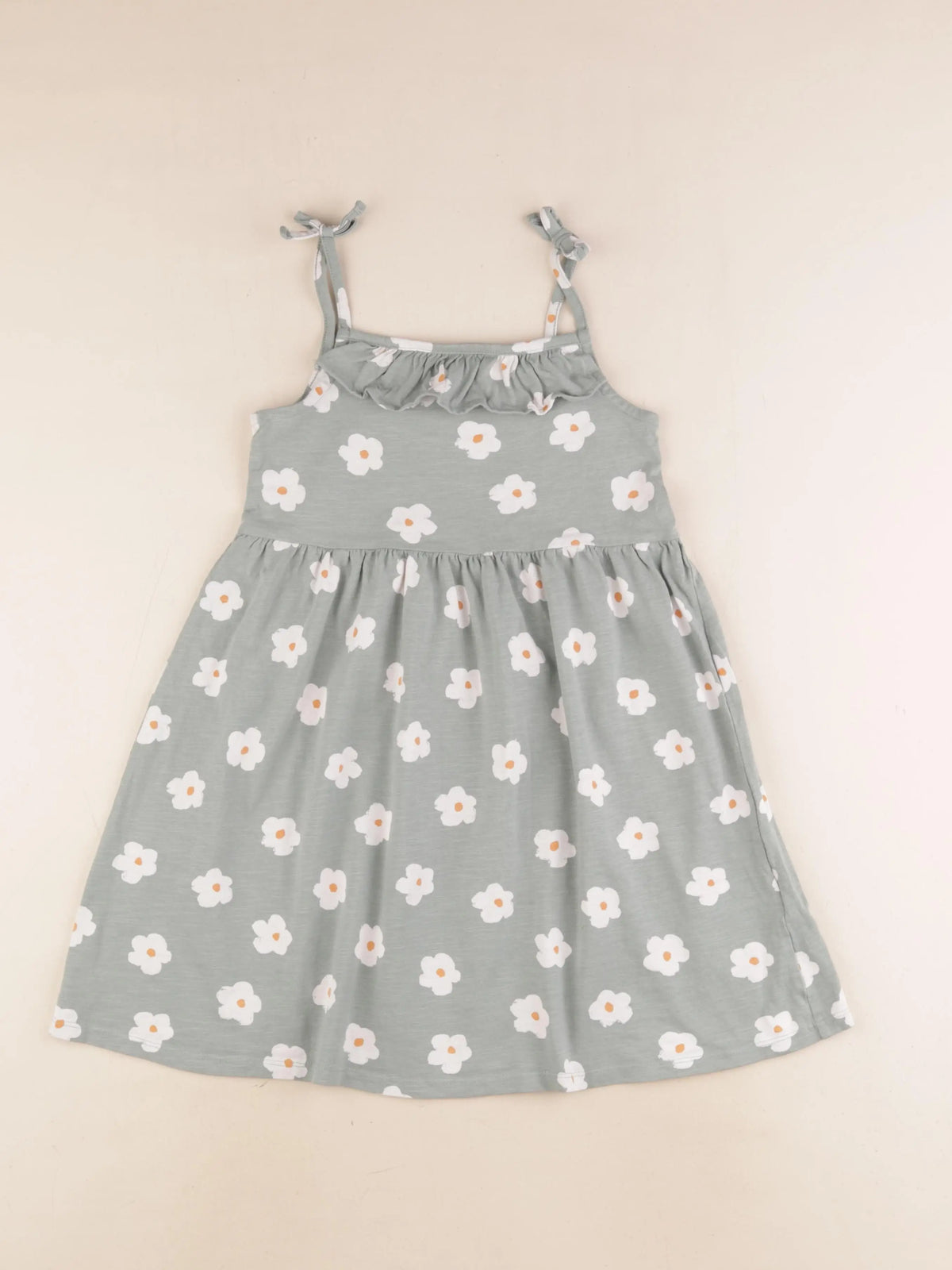 Vertbaudet - robe vert - 8 ans
