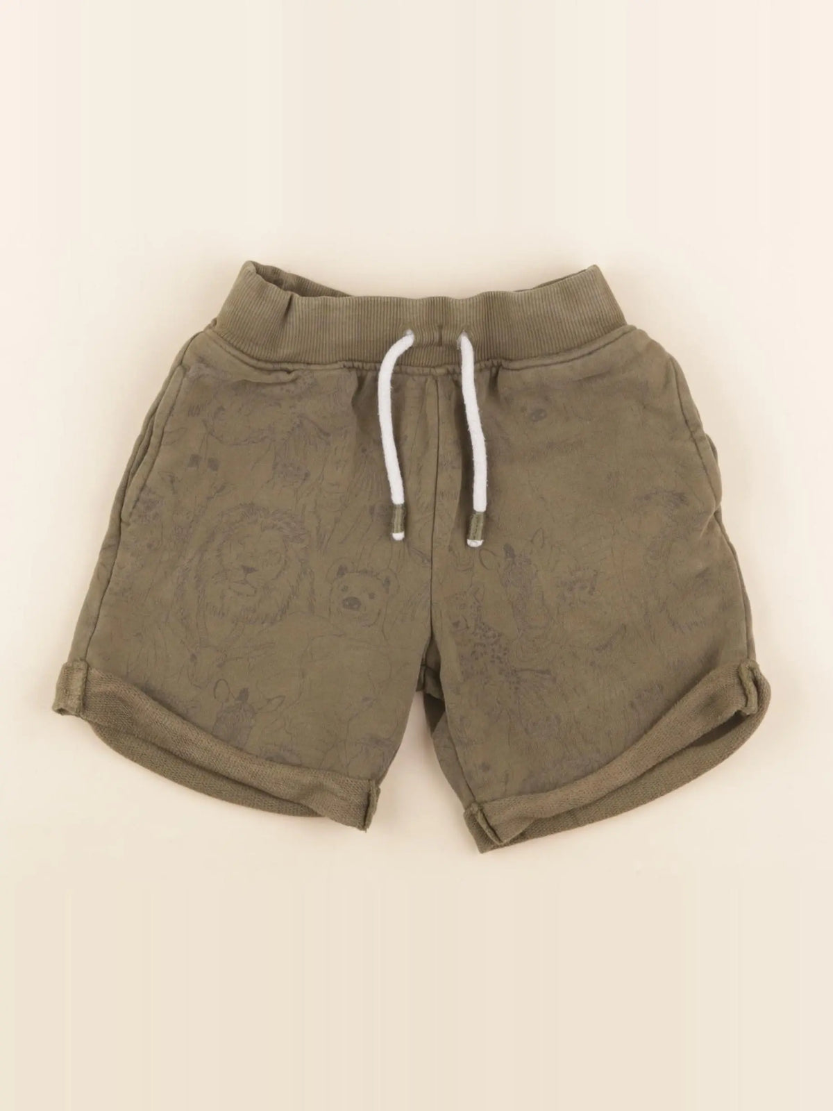 Vertbaudet - short vert - 5 ans