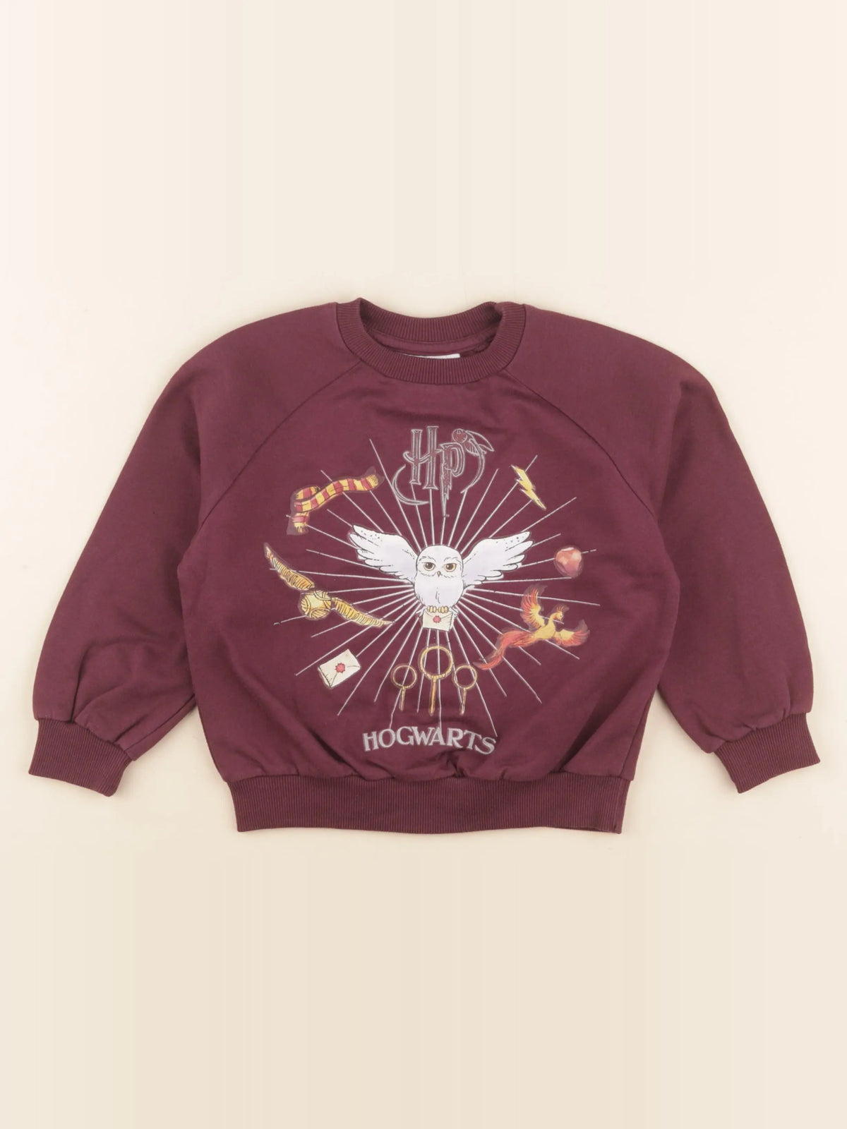 Vertbaudet - sweat rouge - 4 ans