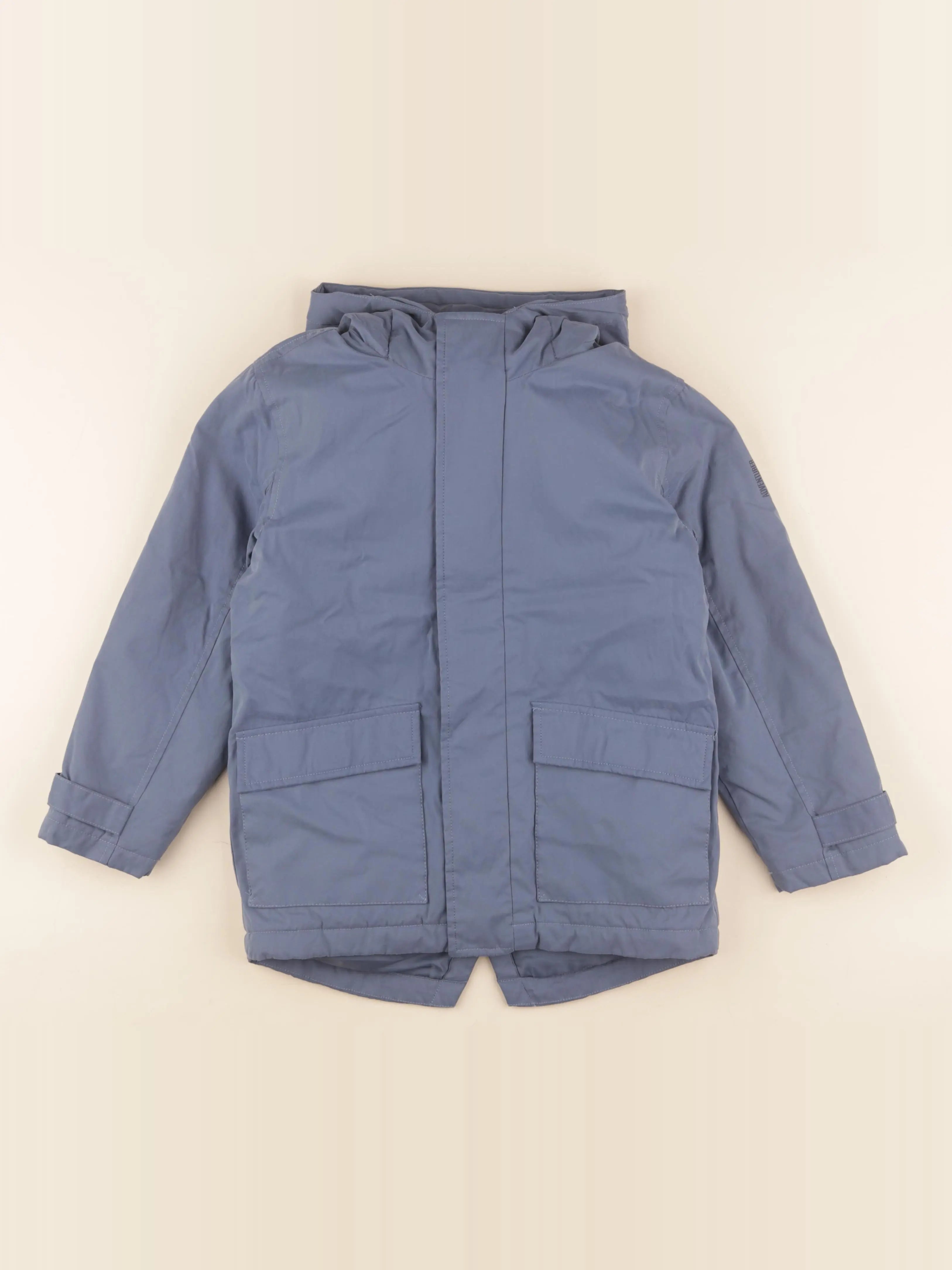 Vertbaudet - manteau bleu - 8 ans