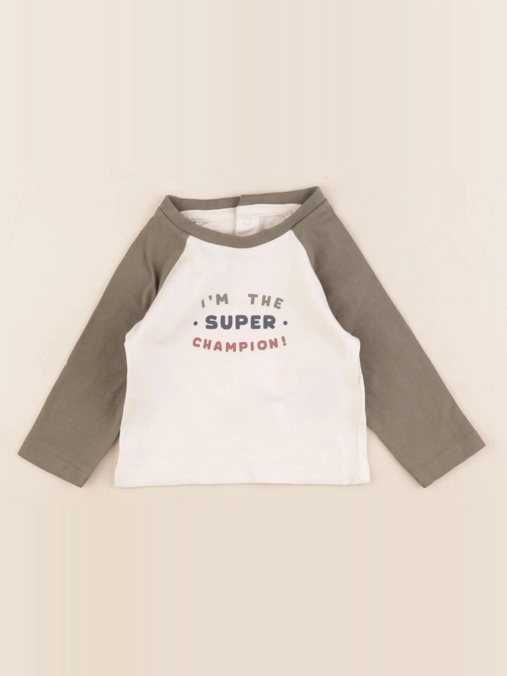 Vertbaudet - tee-shirt vert - 3 mois