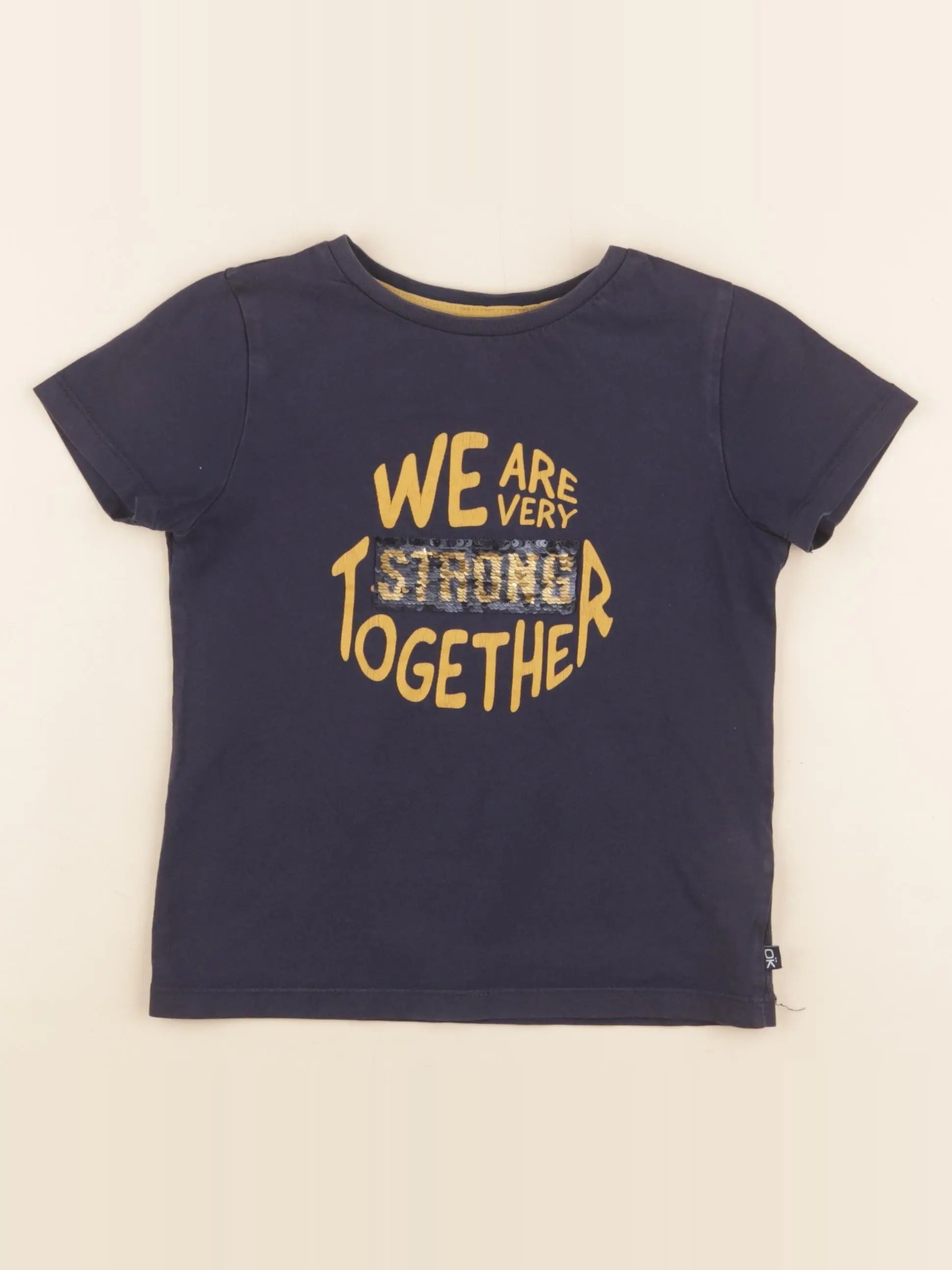 Okaidi - tee-shirt bleu - 4 ans