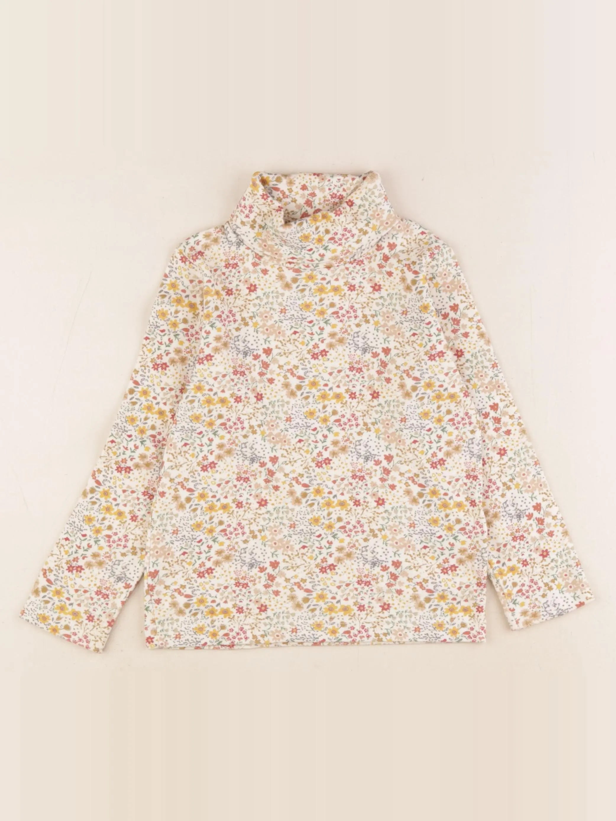 Petit Bateau - sous-pull multicolore - 4 ans