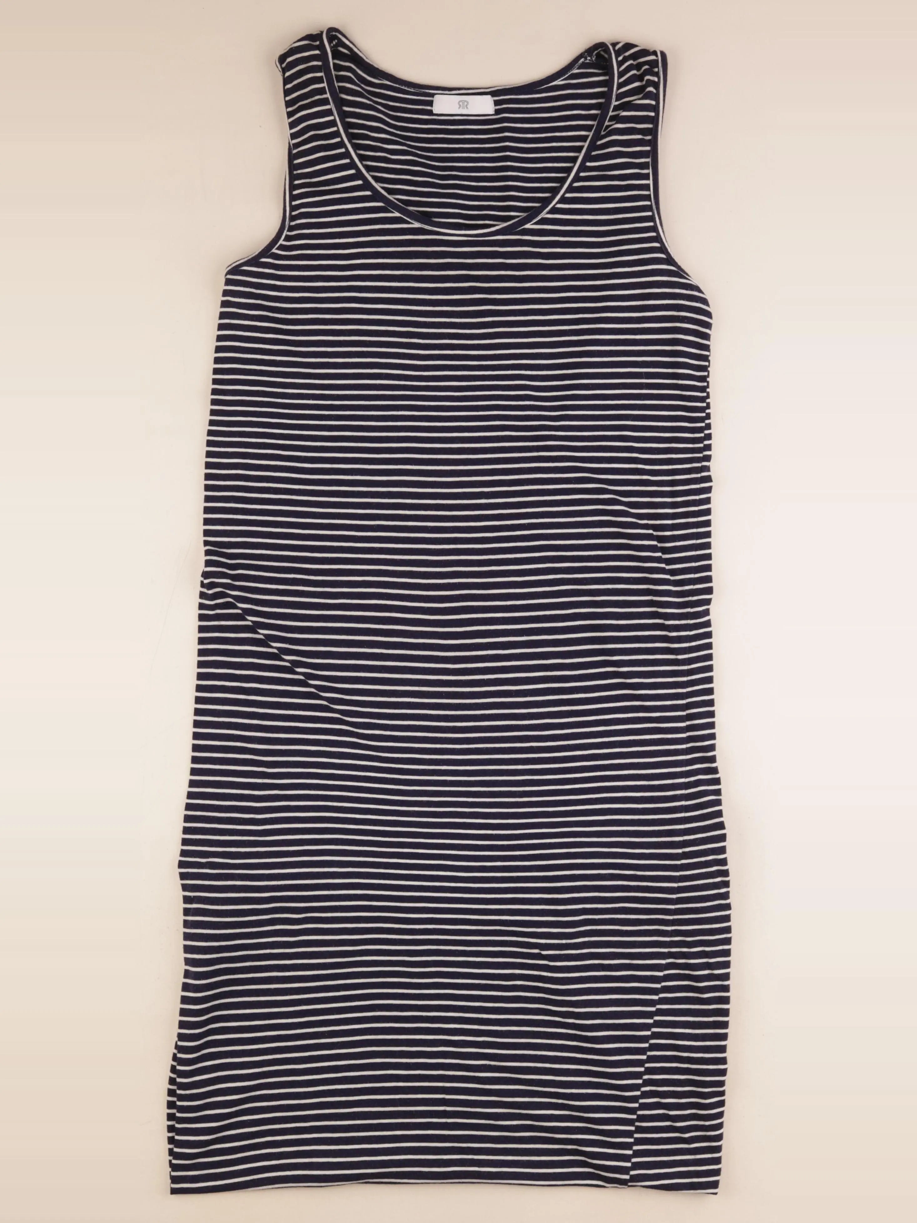 La redoute - robe grossesse bleu, blanc - s