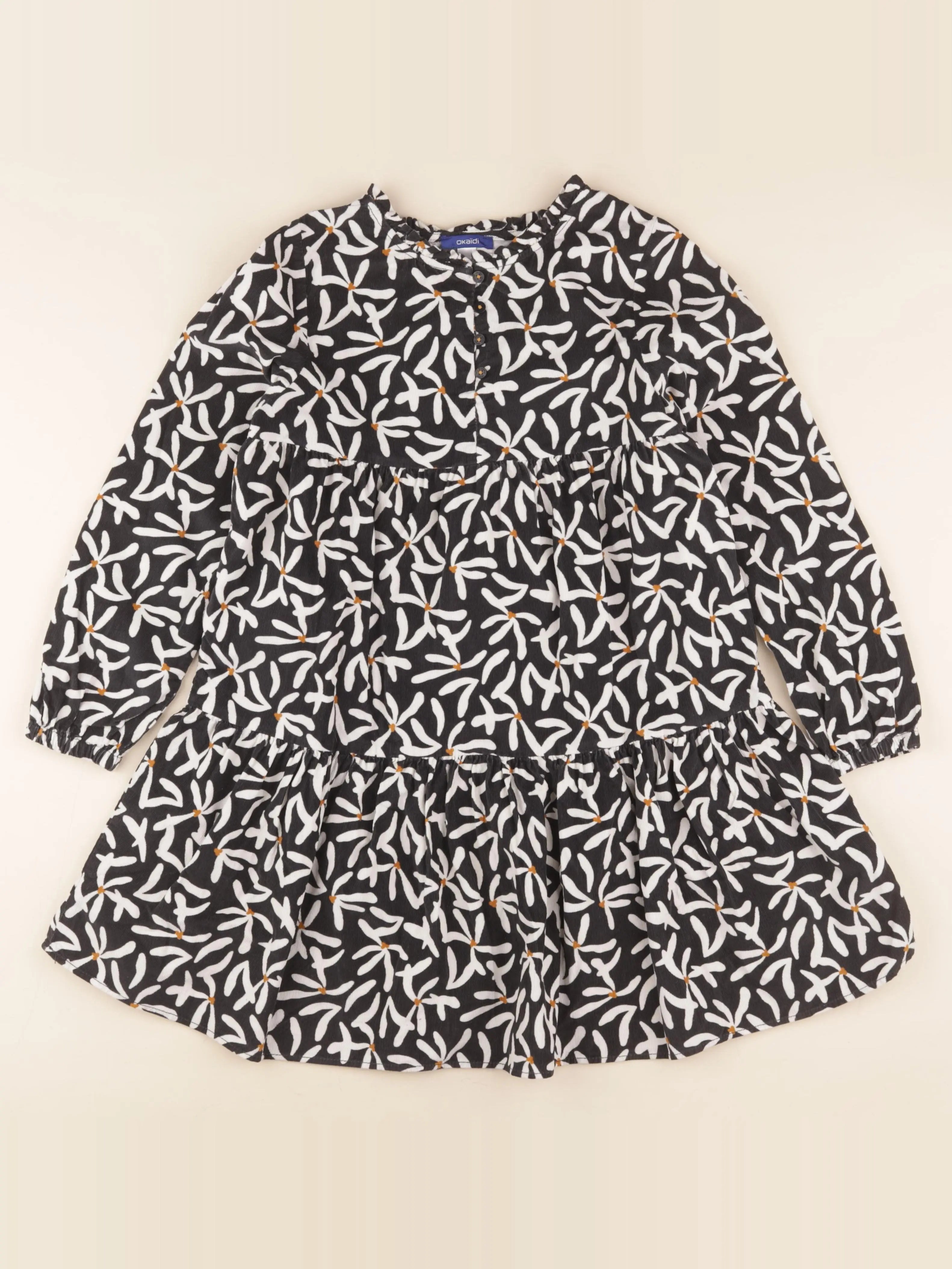 Okaidi - robe noir - 10 ans