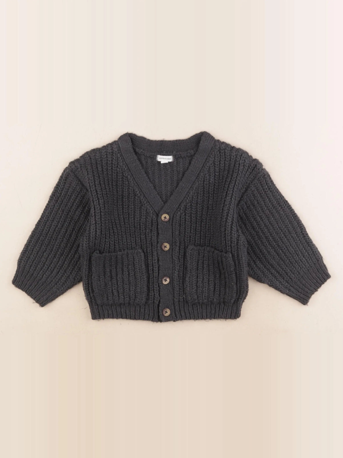 Vertbaudet - gilet bleu - 24 mois