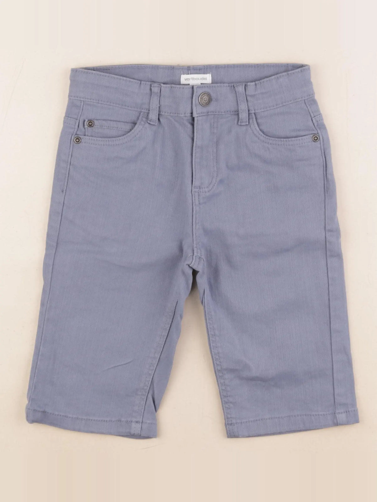 Vertbaudet - short bleu - 8 ans