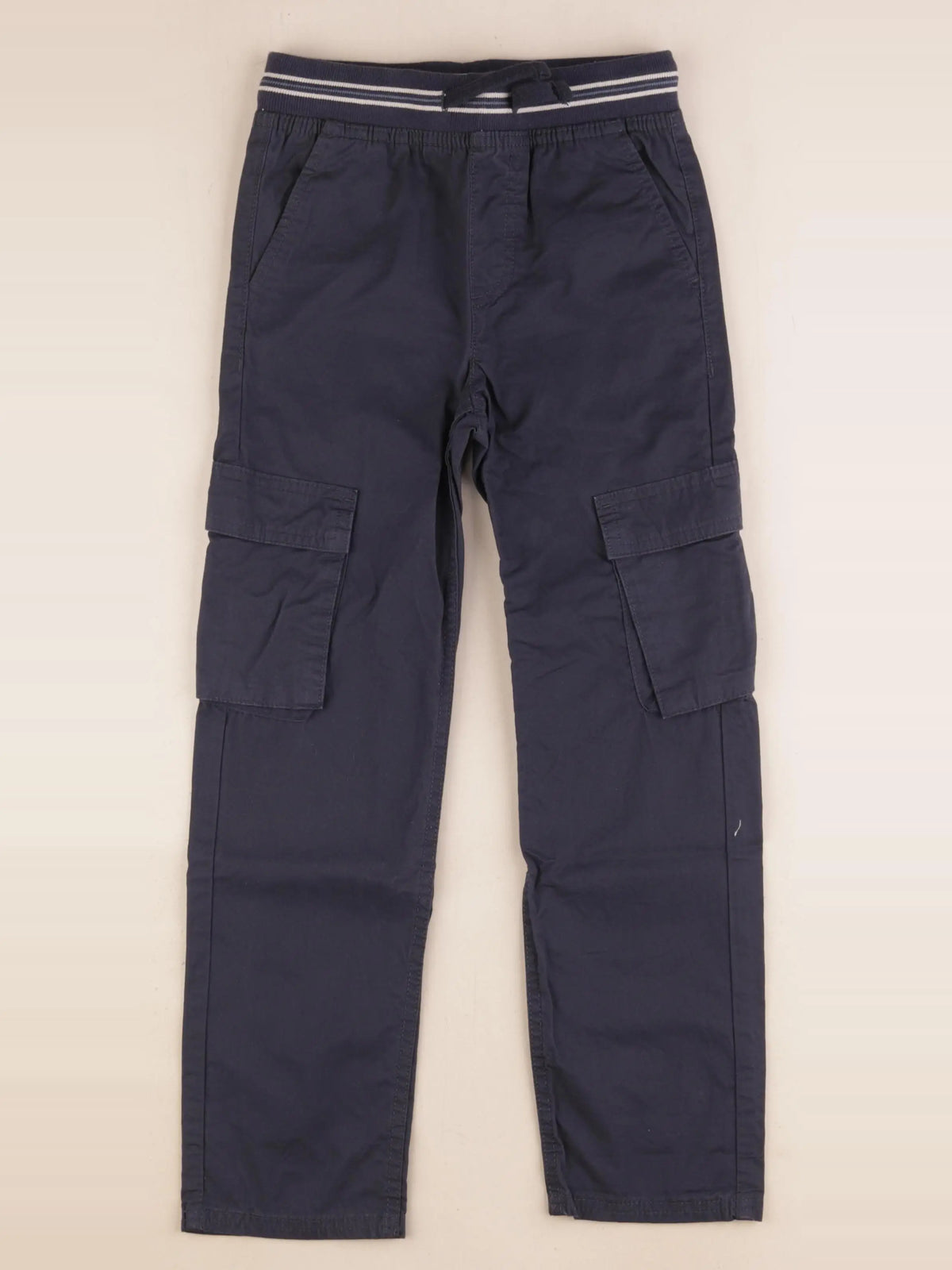 Vertbaudet - pantalon bleu - 8 ans