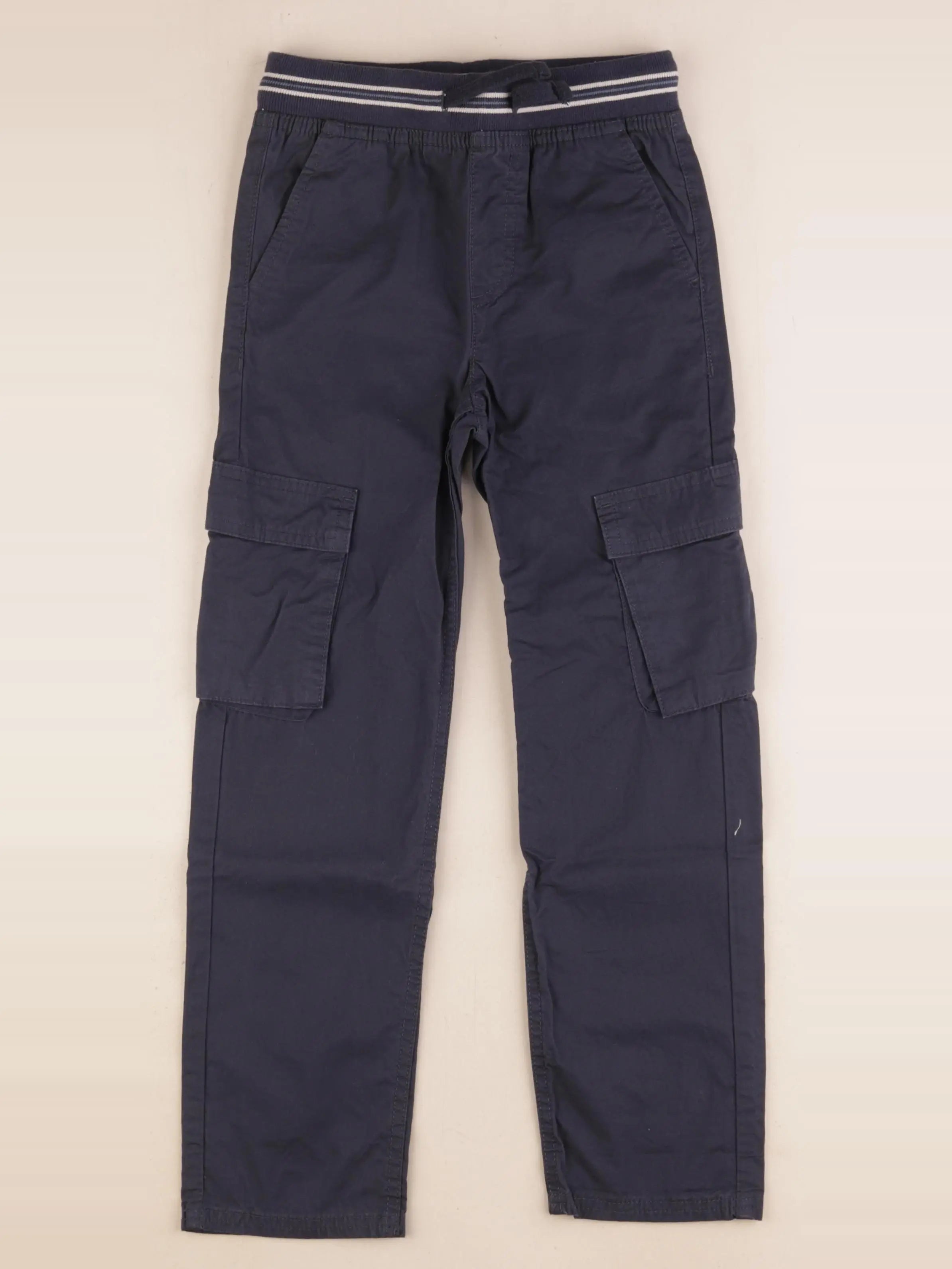 Vertbaudet - pantalon bleu - 8 ans