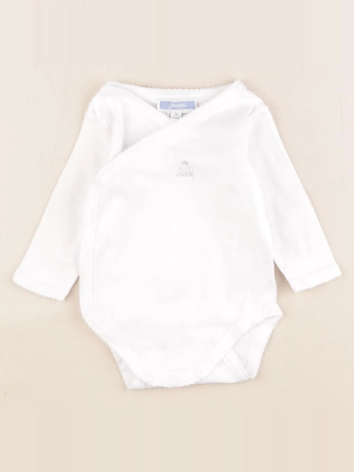 Jacadi - body blanc - 3 mois