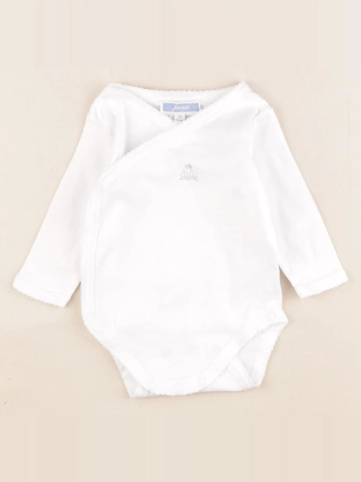 Jacadi - body blanc - 12 mois