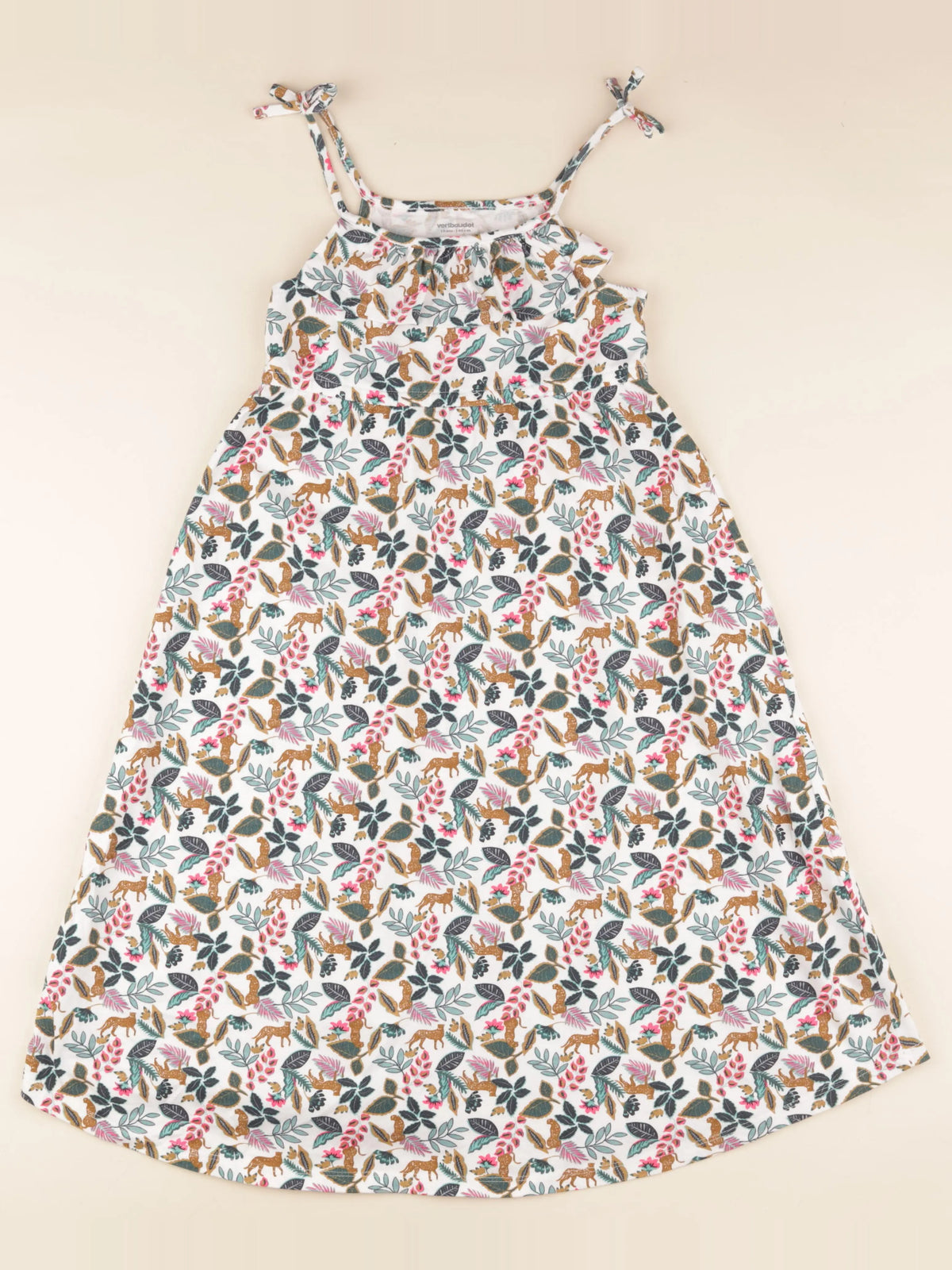 Vertbaudet - robe multicolore - 10 ans