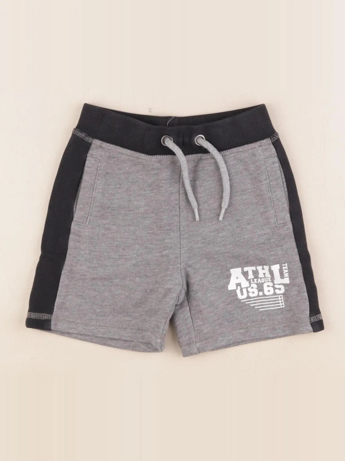 Vertbaudet - short gris - 2 ans