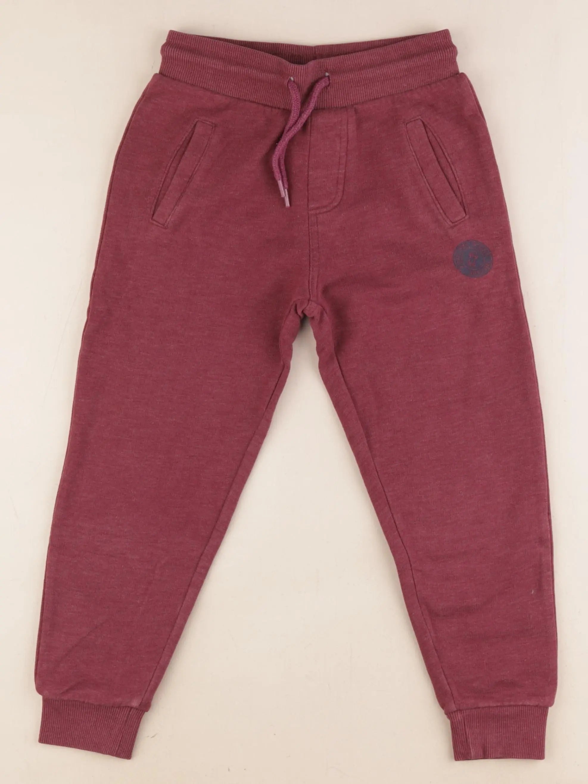 Vertbaudet - jogging rouge - 6 ans