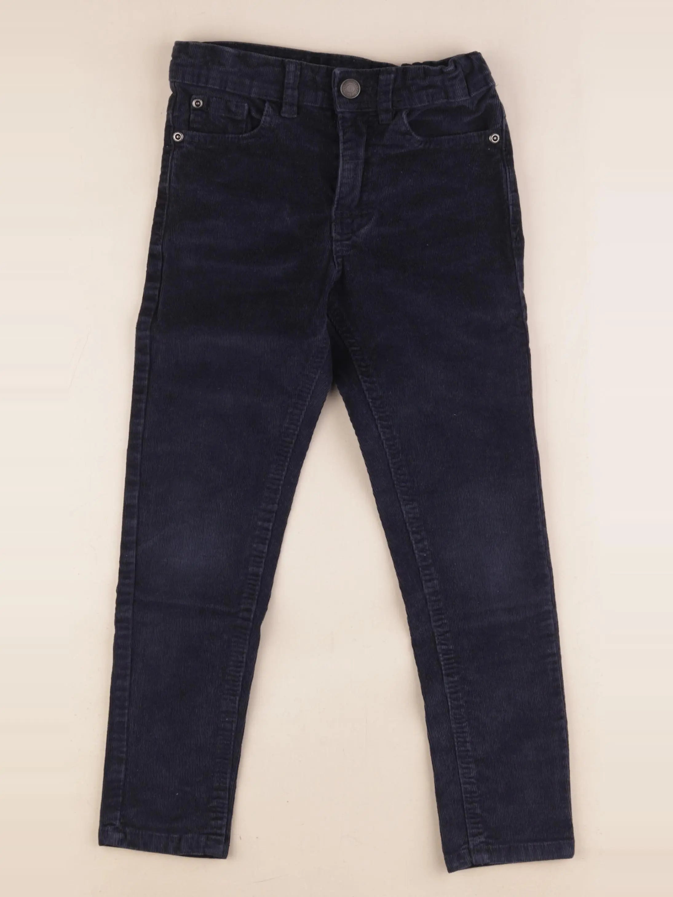 Vertbaudet - pantalon bleu - 6 ans