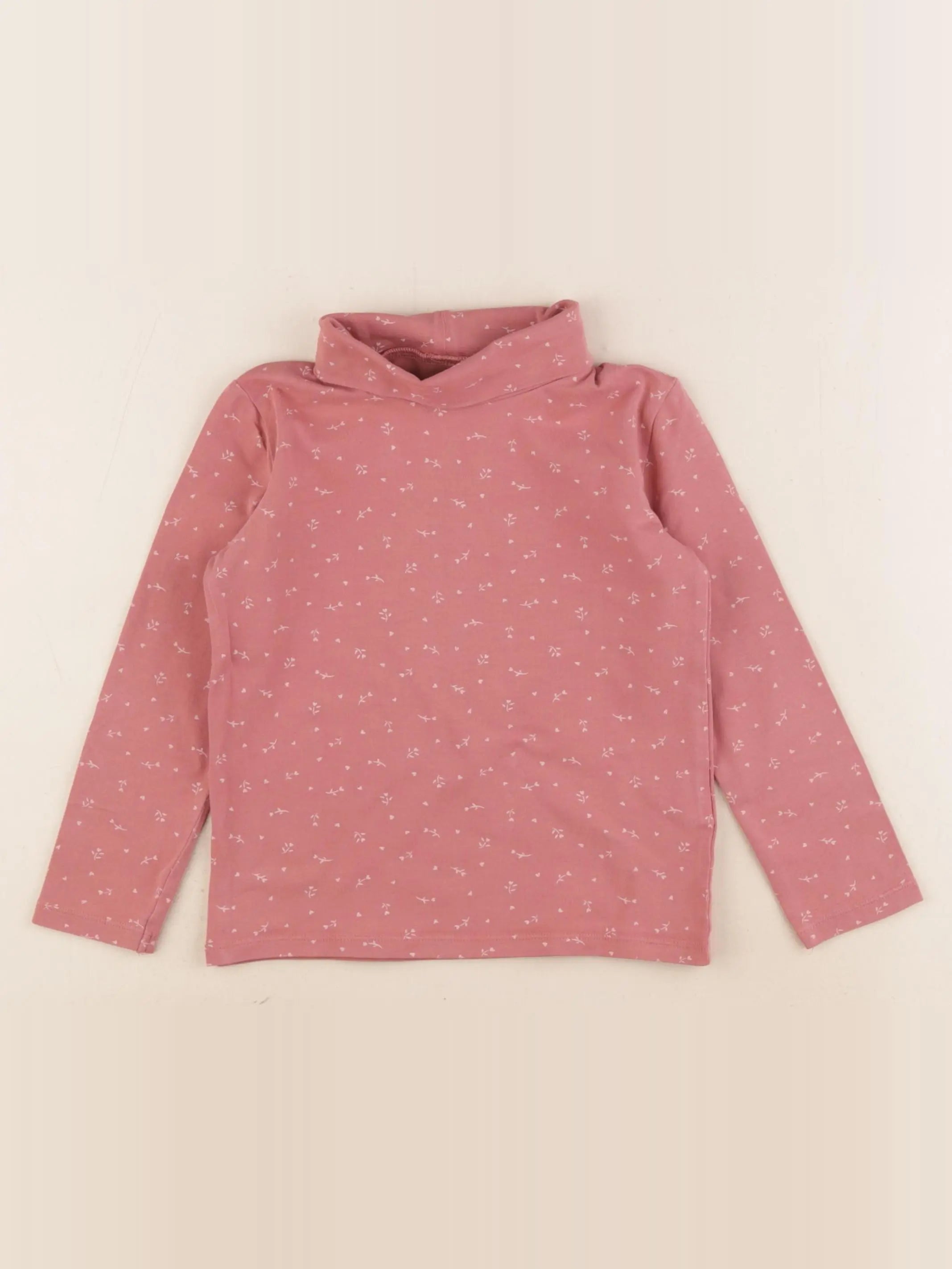 Vertbaudet - sous-pull rose - 4 ans