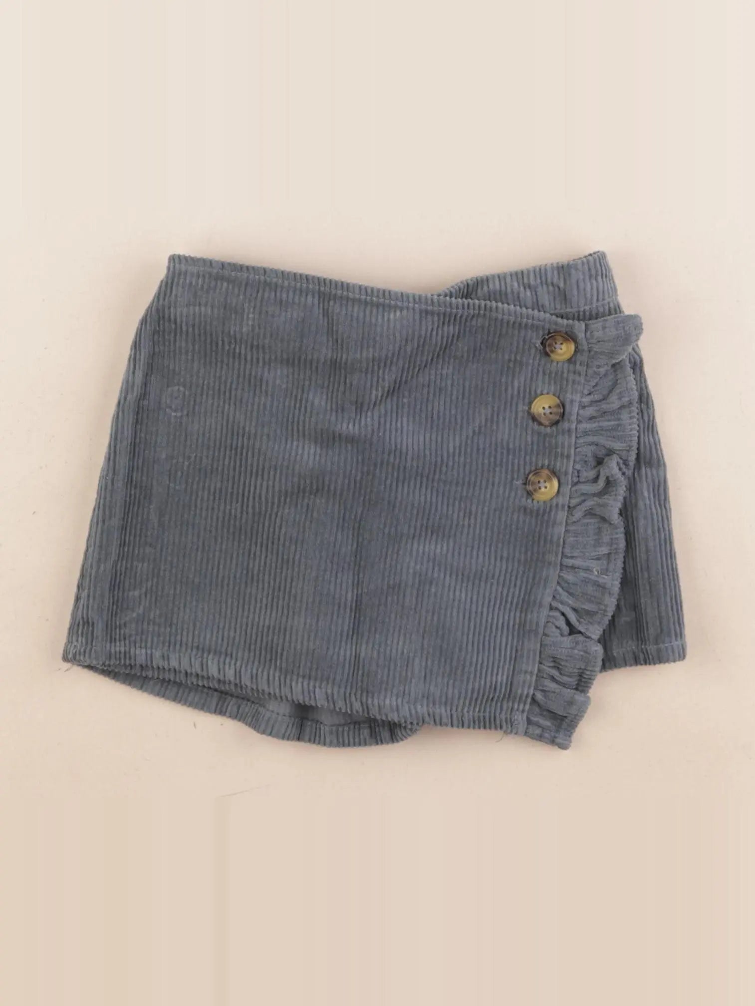 Vertbaudet - jupe short bleu - 3 ans