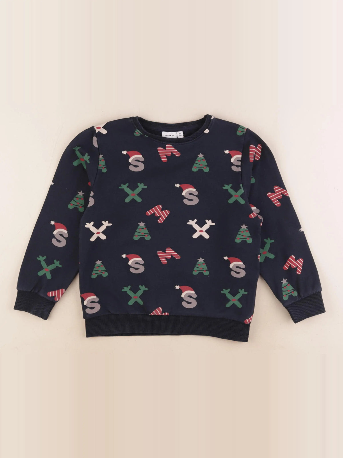 Name it - sweat bleu - 6 ans