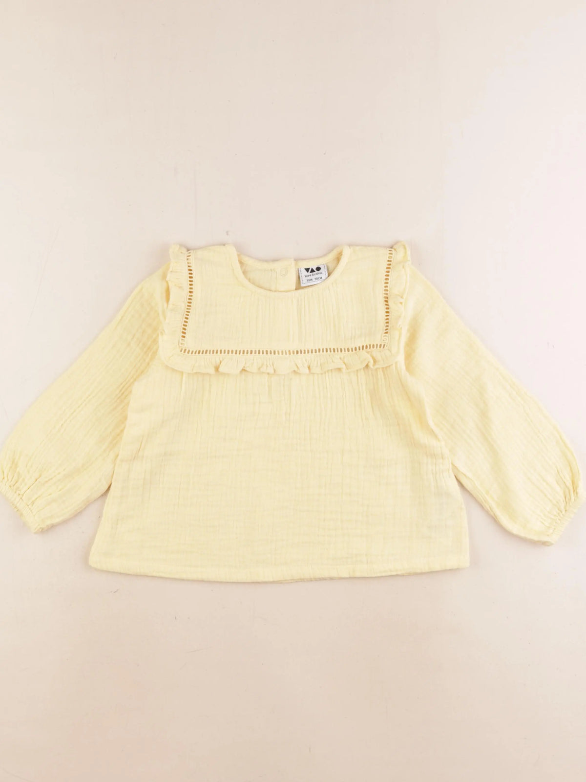 Tape à l'oeil - blouse jaune - 36 mois