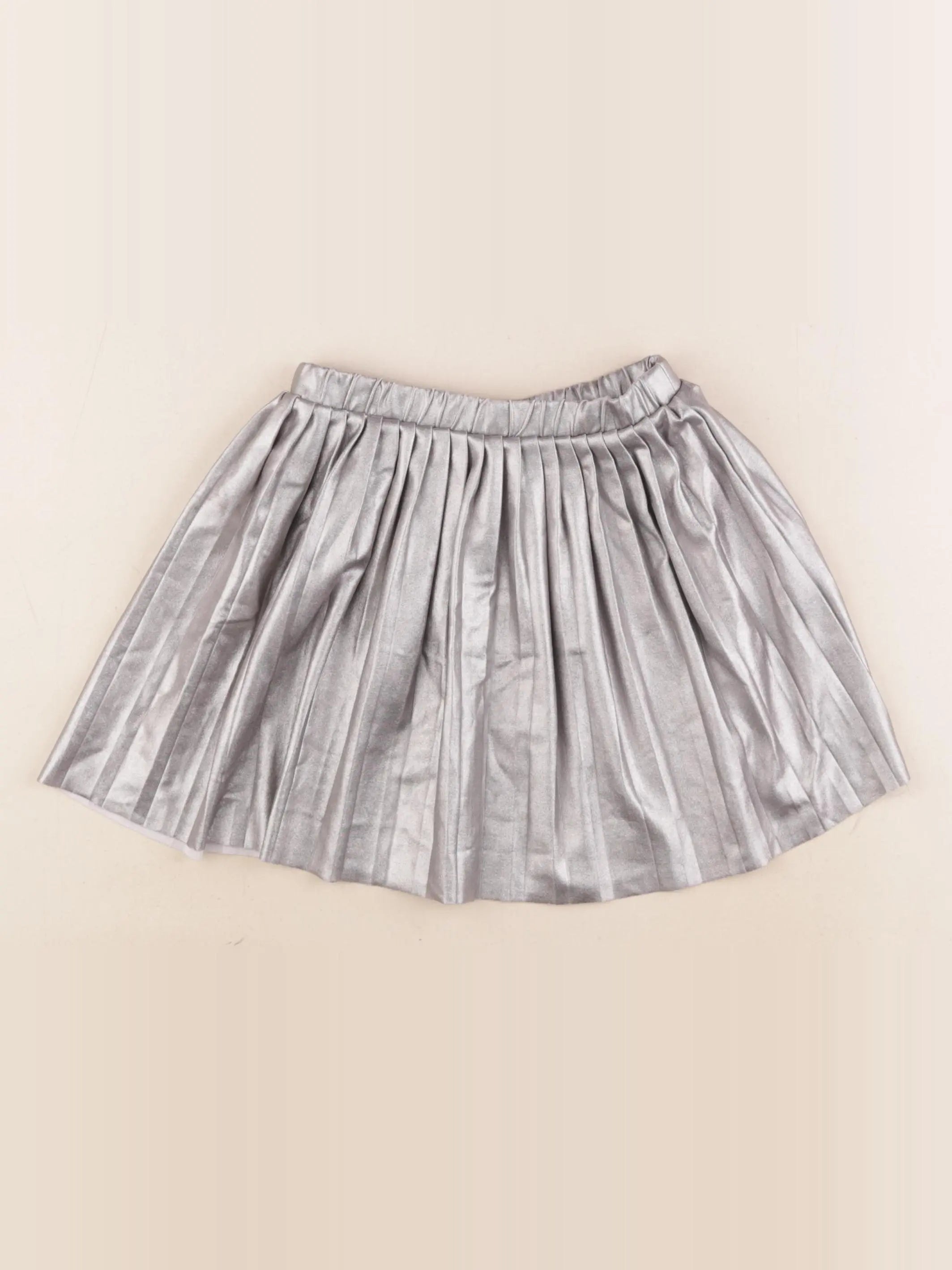 Zara - jupe argent - 4/5 ans