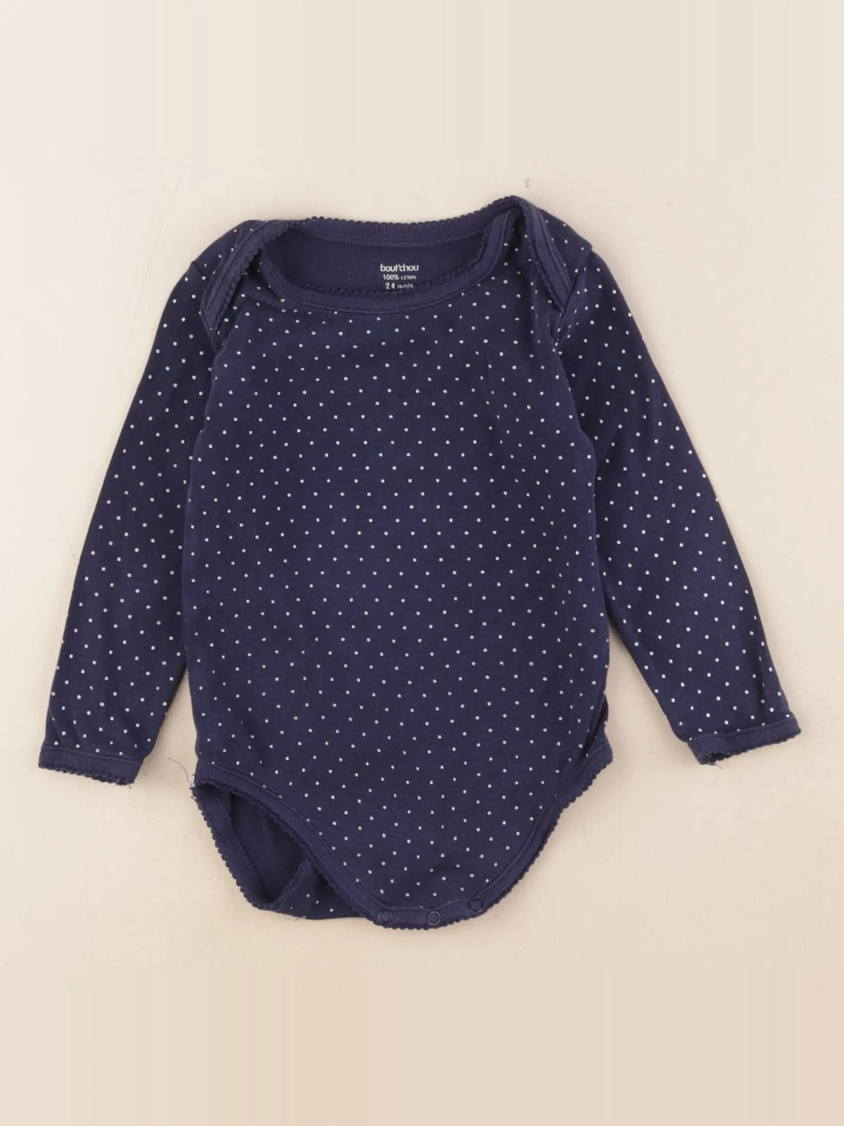 Boutchou - body bleu - 24 mois