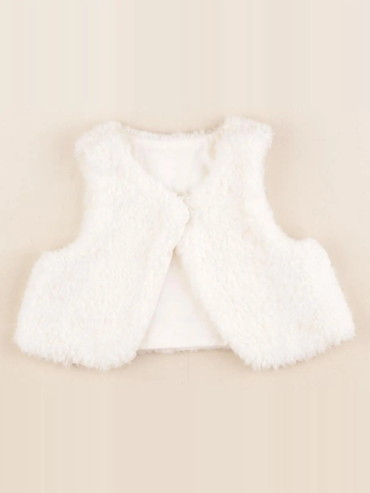 Tape à l'oeil - gilet blanc - 1 mois