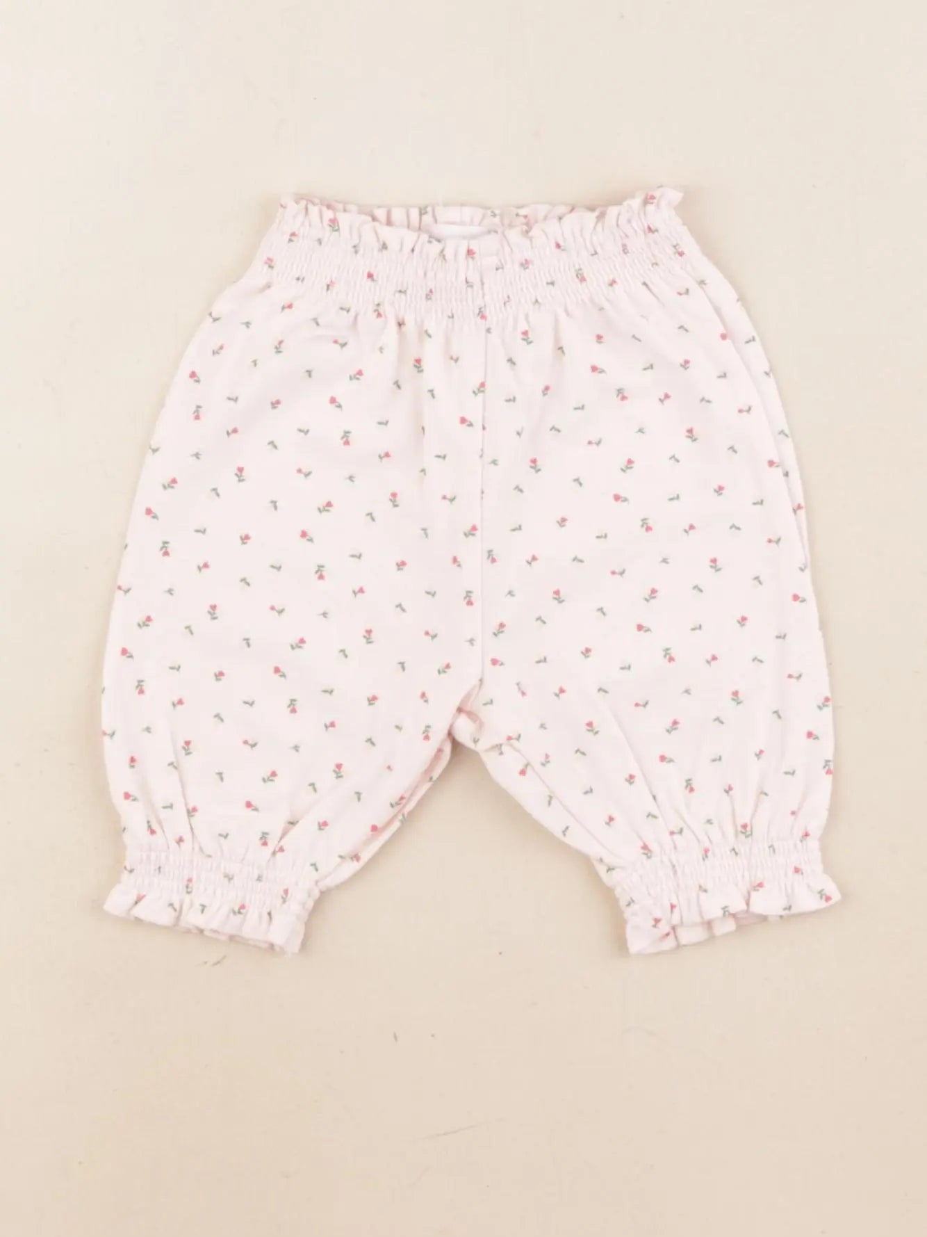 Vertbaudet - sarouel rose - 1 mois