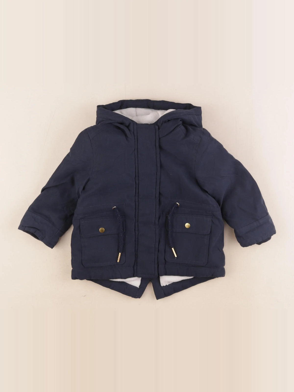 La Redoute - parka bleu - 9 mois