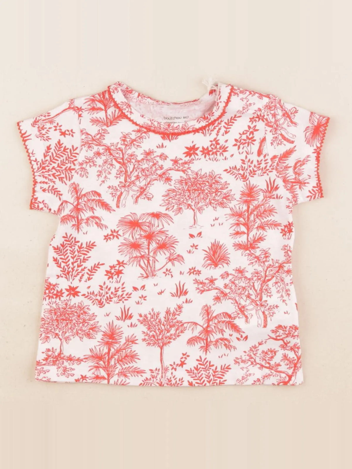 Boutchou - tee-shirt blanc - 9 mois