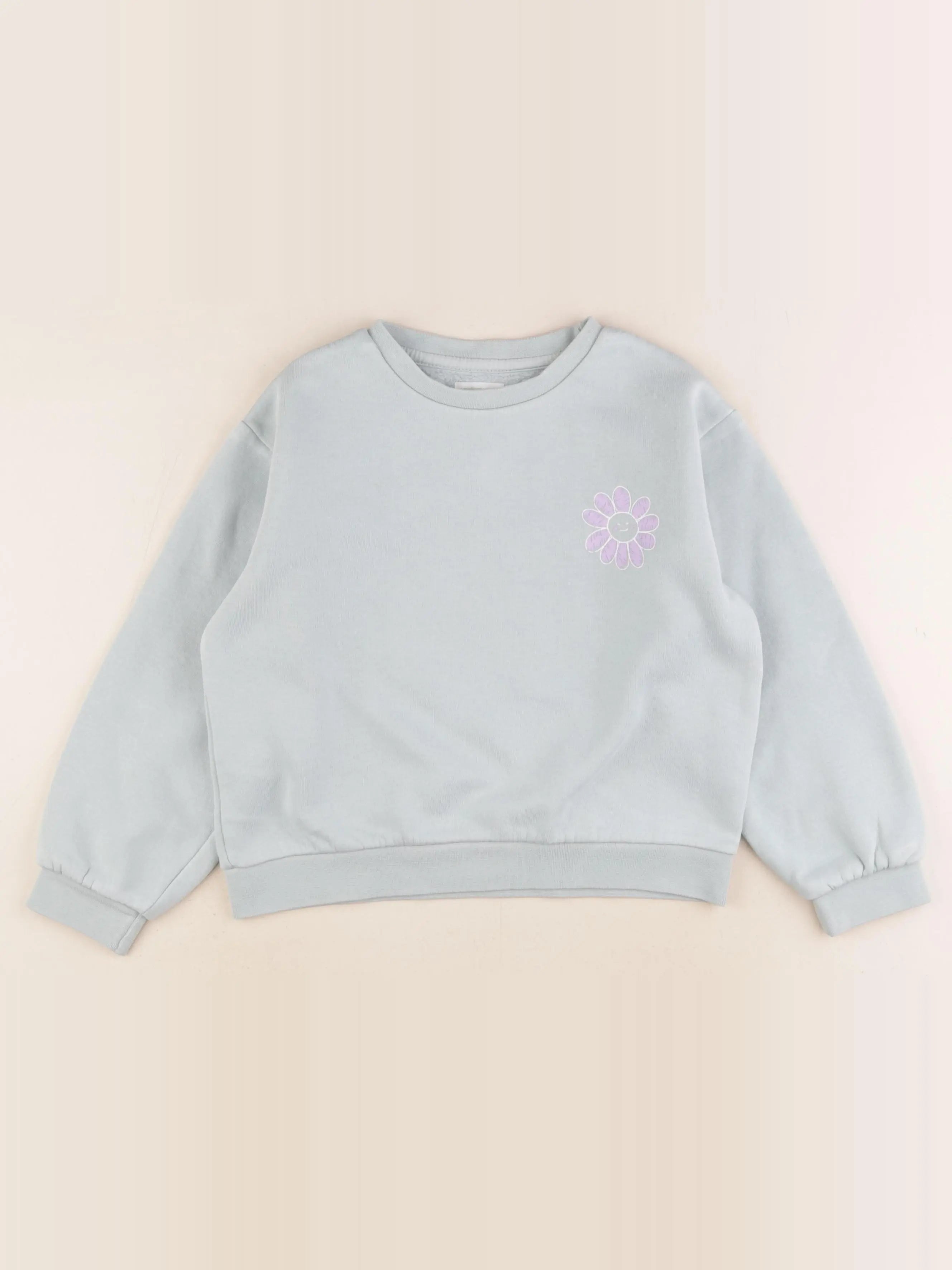 Vertbaudet - sweat vert - 8 ans