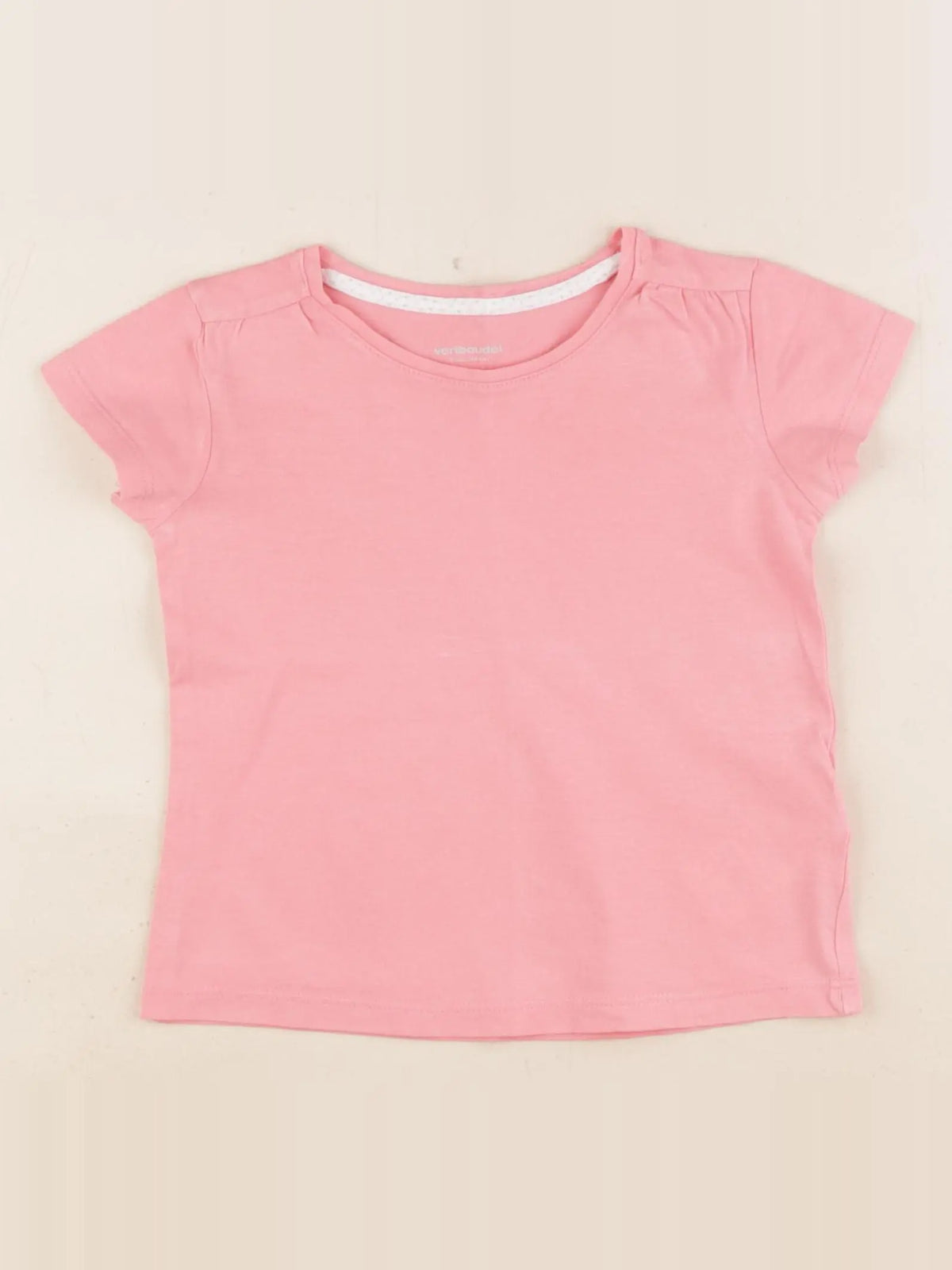 Vertbaudet - tee-shirt rose - 3 ans
