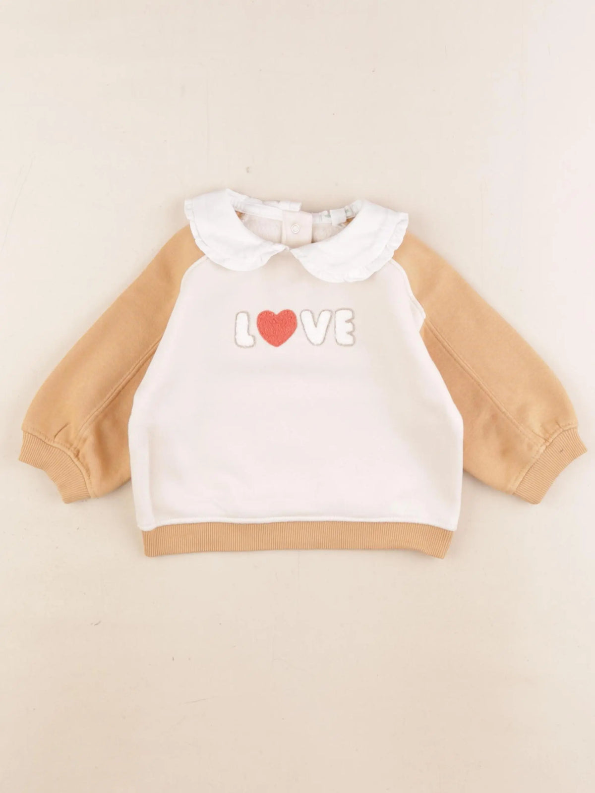 Vertbaudet - sweat multicolore - 9 mois