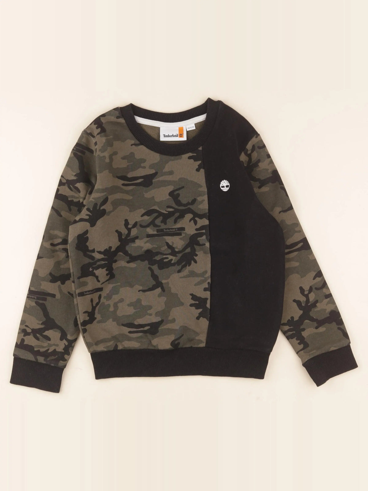 Timberland - sweat vert - 8 ans
