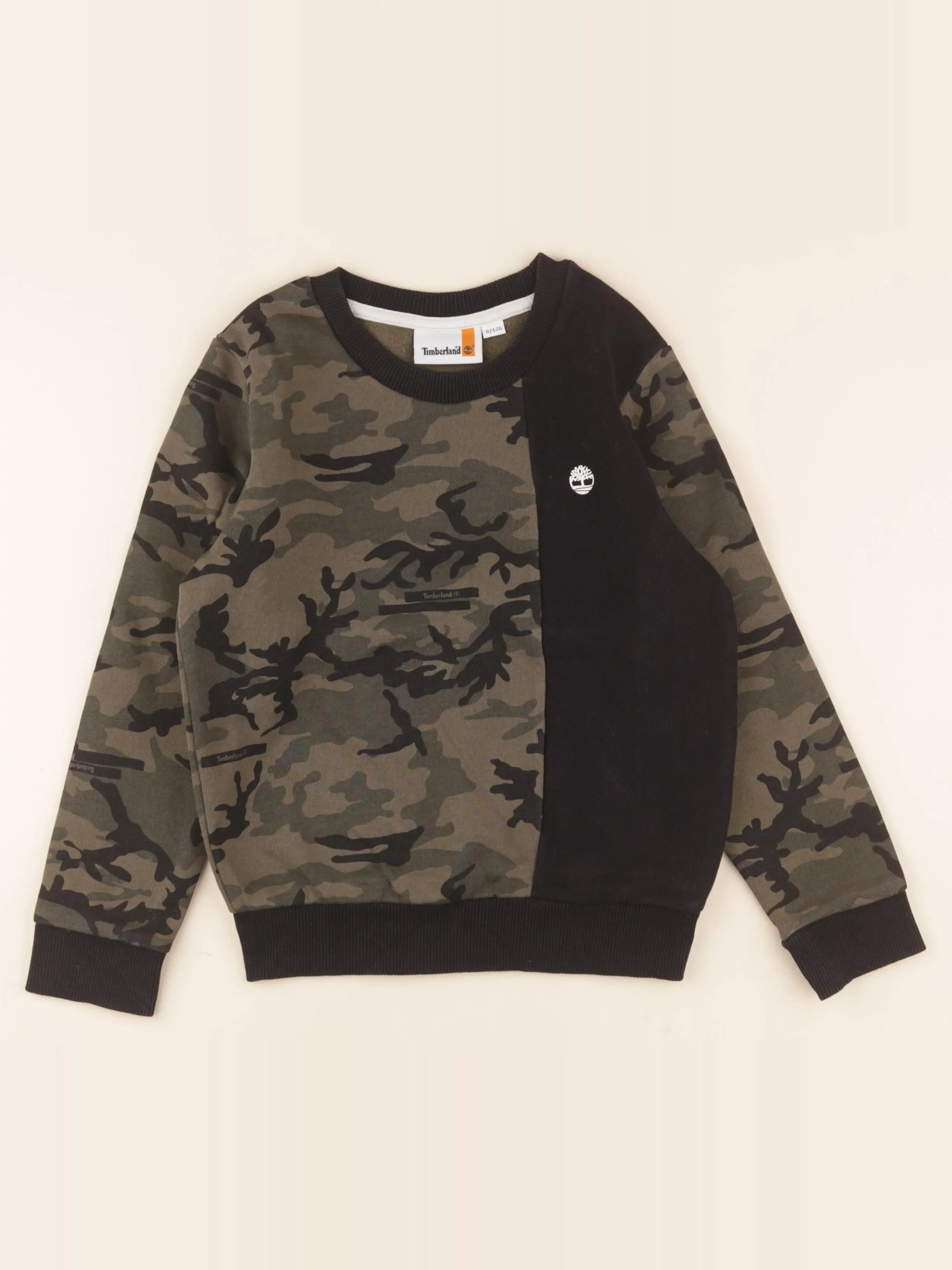 Timberland - sweat vert - 8 ans