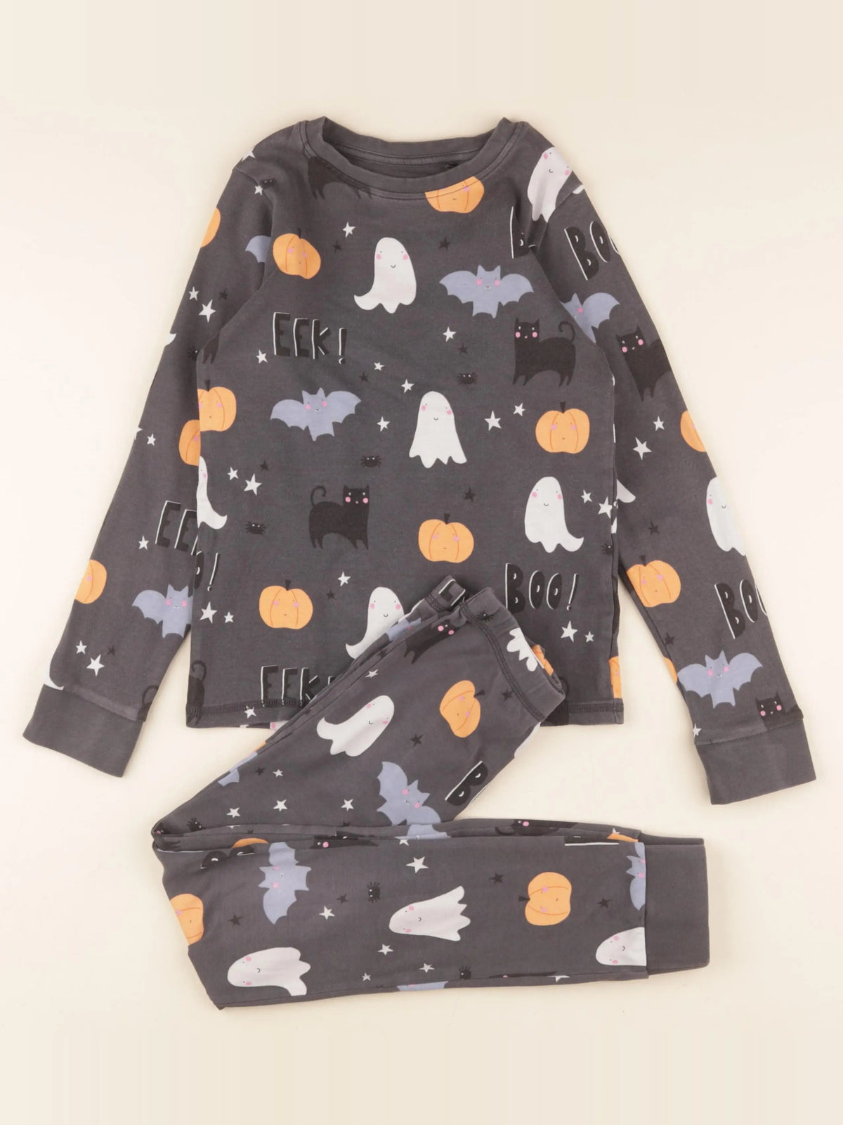 Next - pyjama coton gris - 7/8 ans