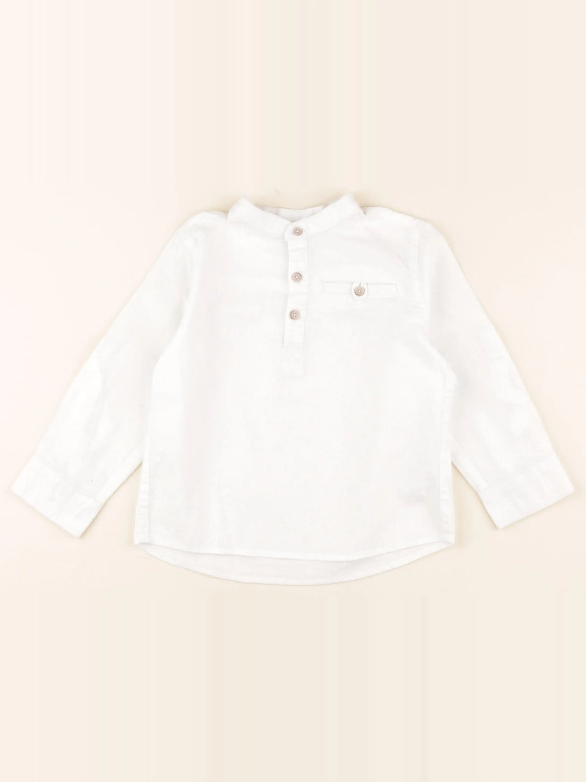 Vertbaudet - chemise blanc - 4 ans