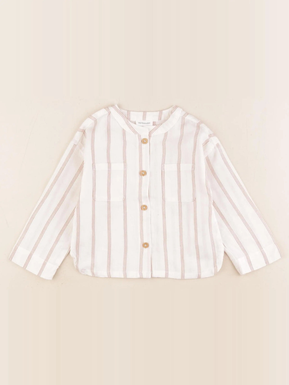 Vertbaudet - chemise blanc - 9 mois
