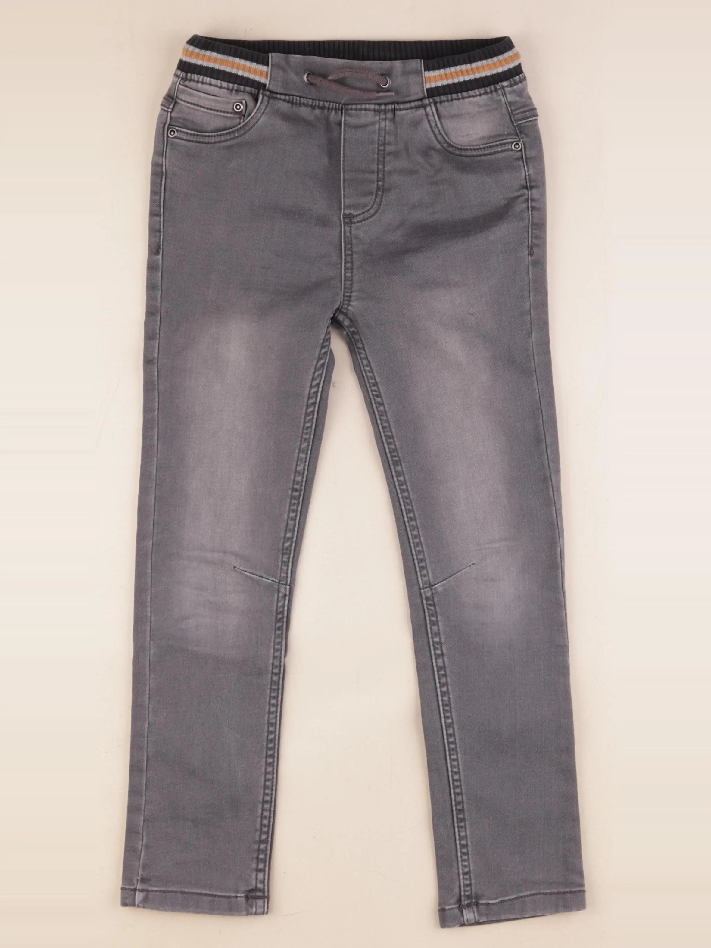 Vertbaudet - jean gris - 8 ans