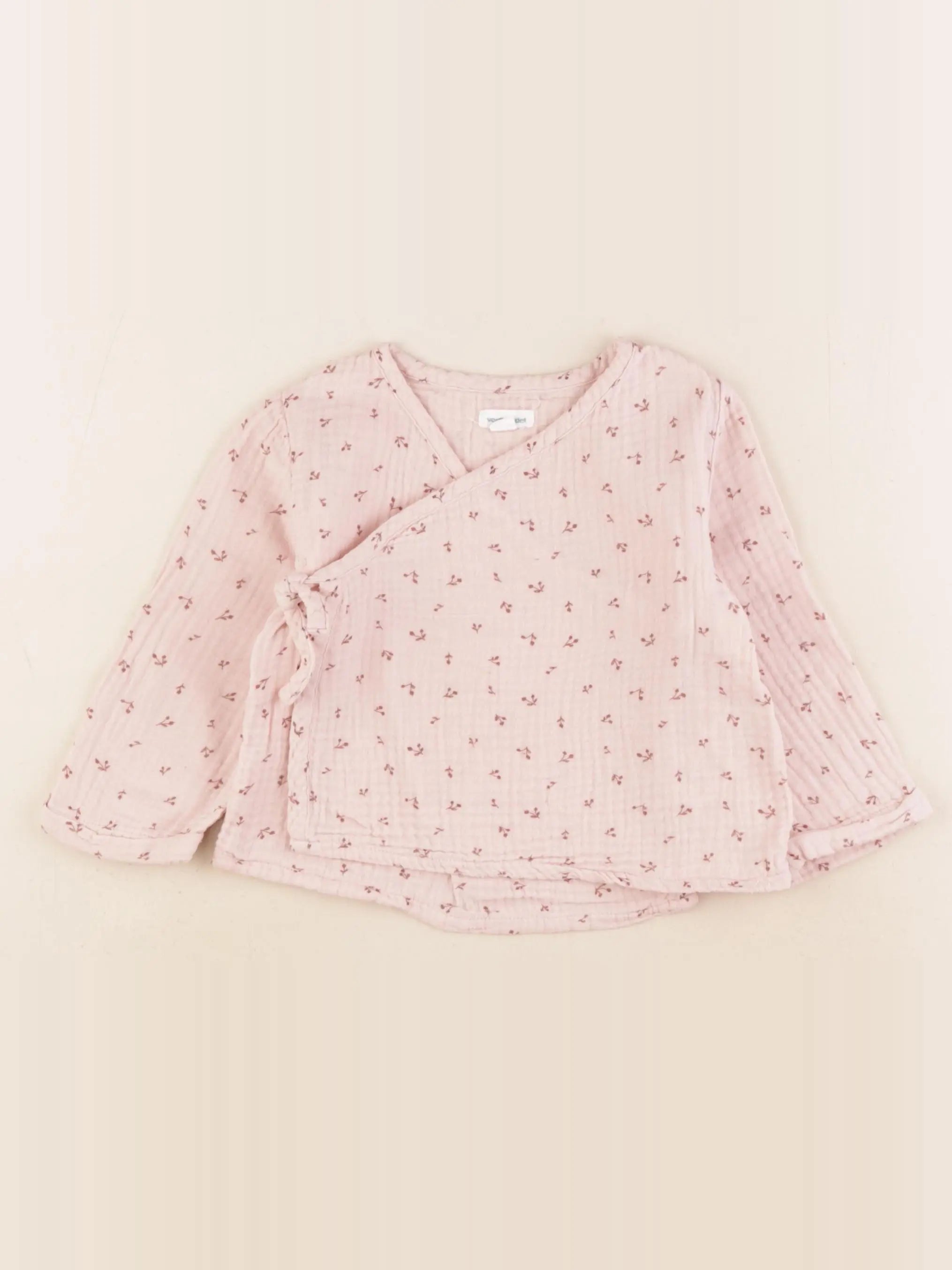 Vertbaudet - blouse rose - 18 mois