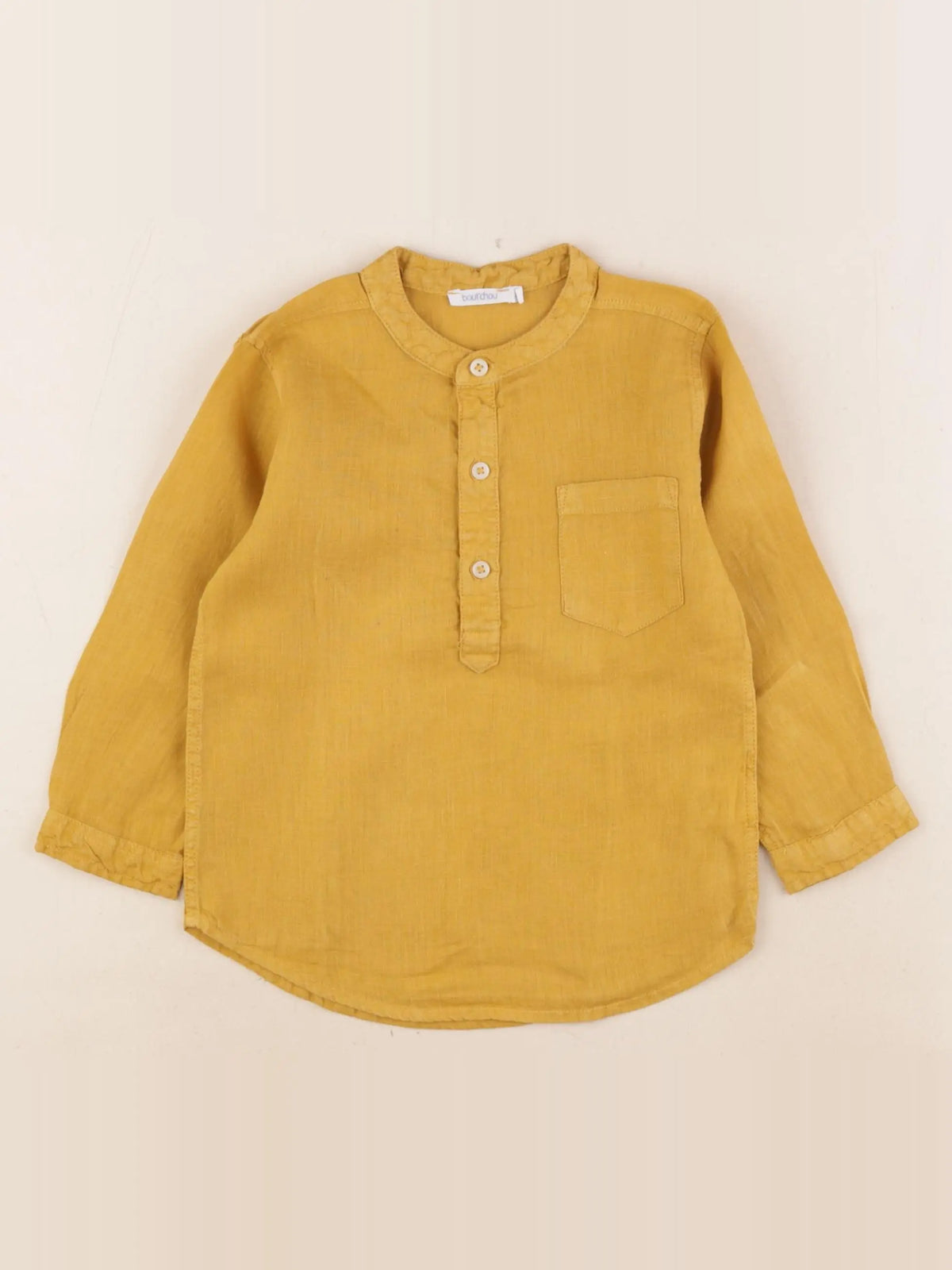 Boutchou - chemise jaune - 24 mois