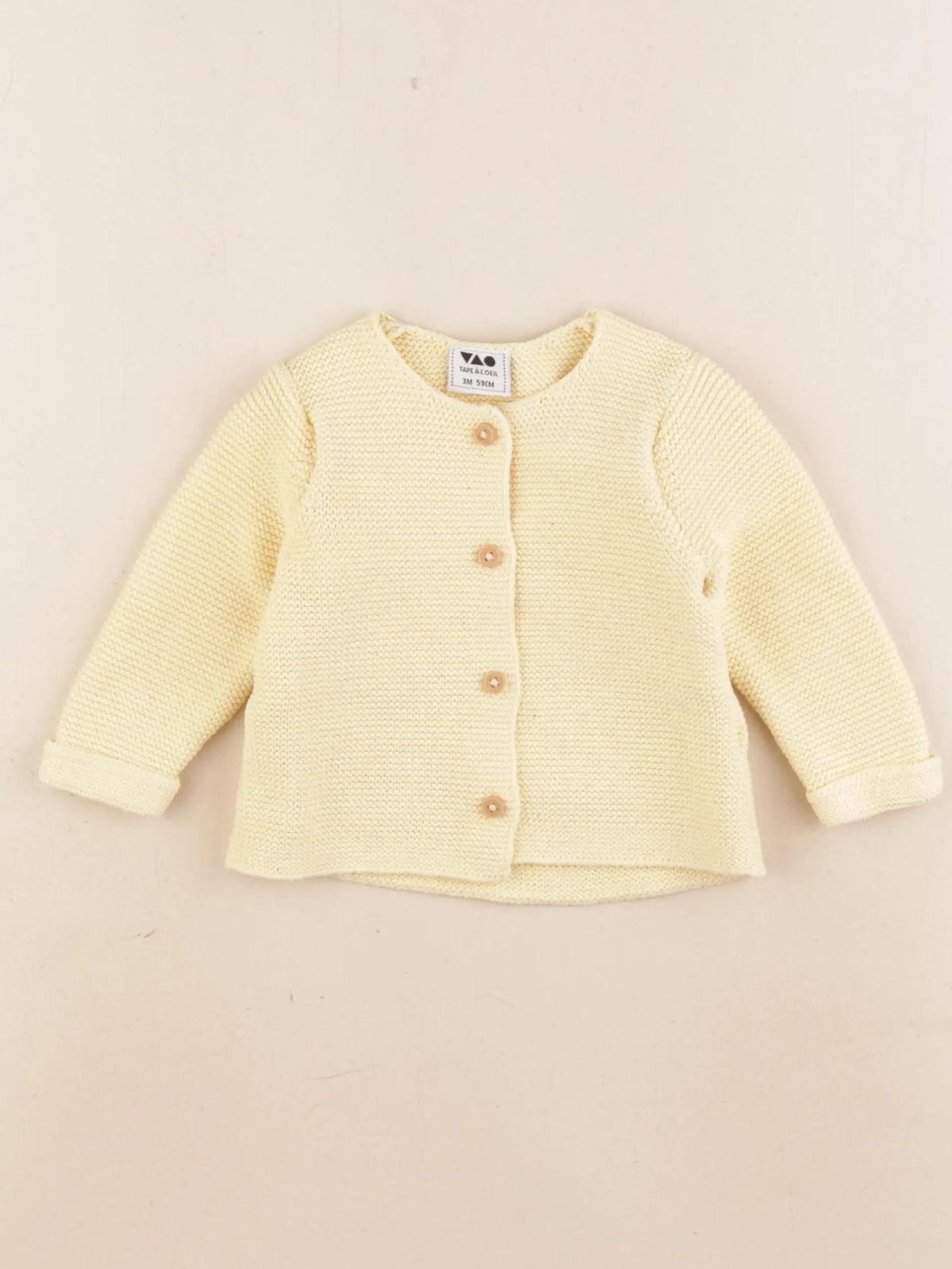 Tape à l'oeil - gilet jaune - 3 mois