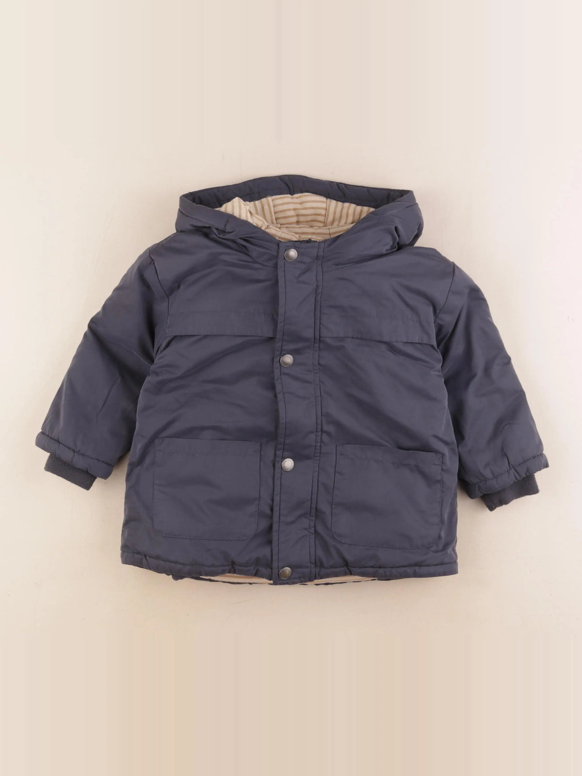 Tape à l'oeil - manteau doublure amovible bleu - 36 mois