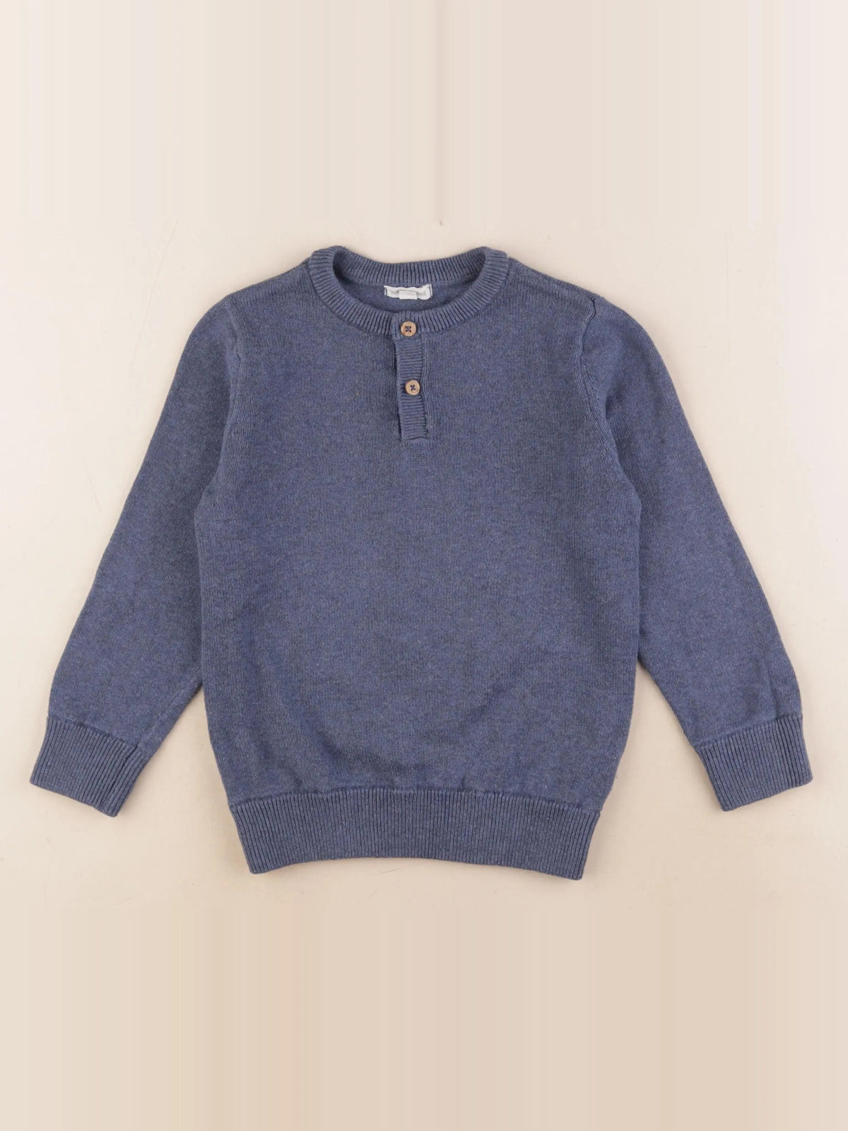 Vertbaudet - pull bleu - 6 ans