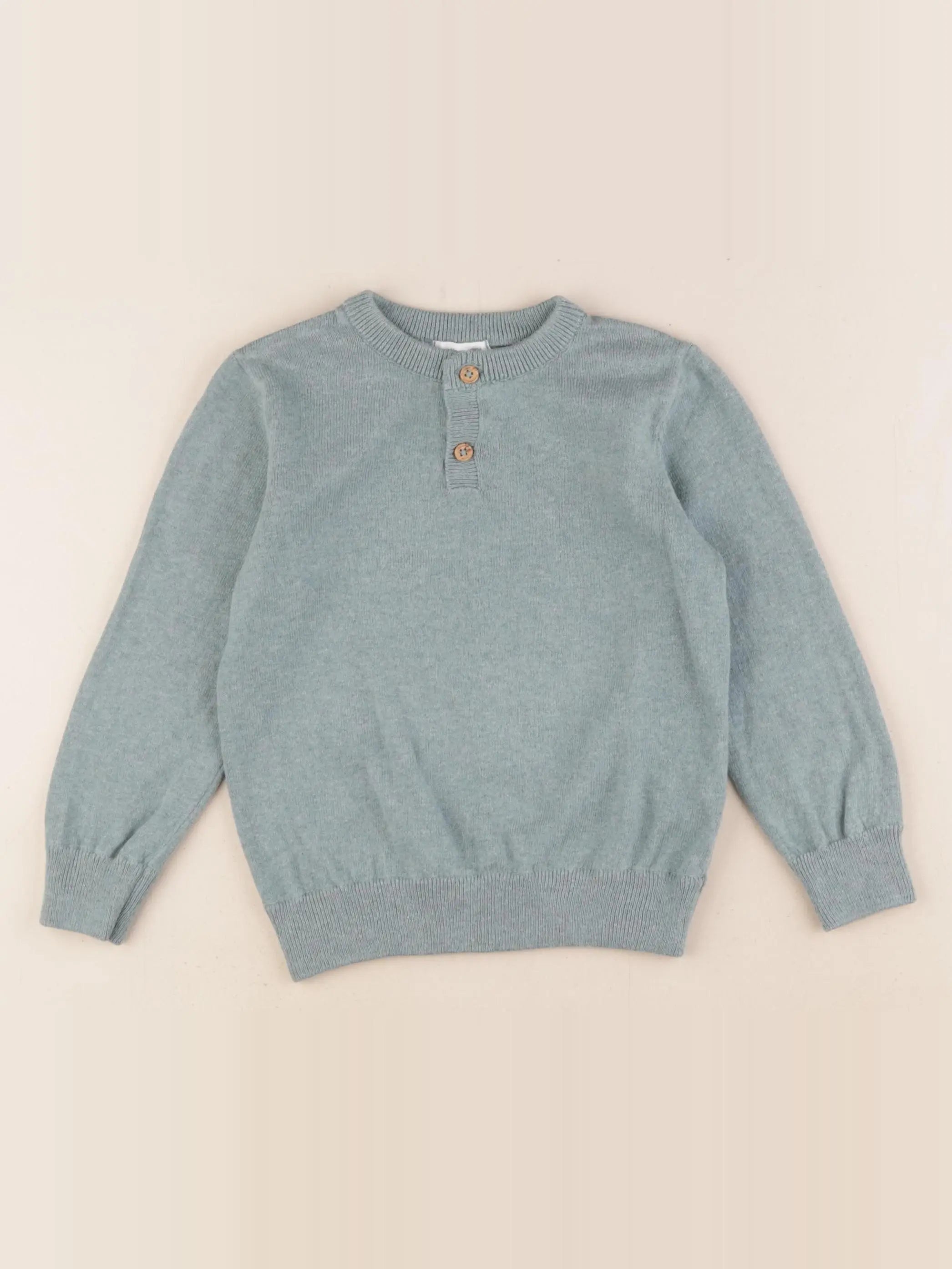 Vertbaudet - pull bleu - 4 ans