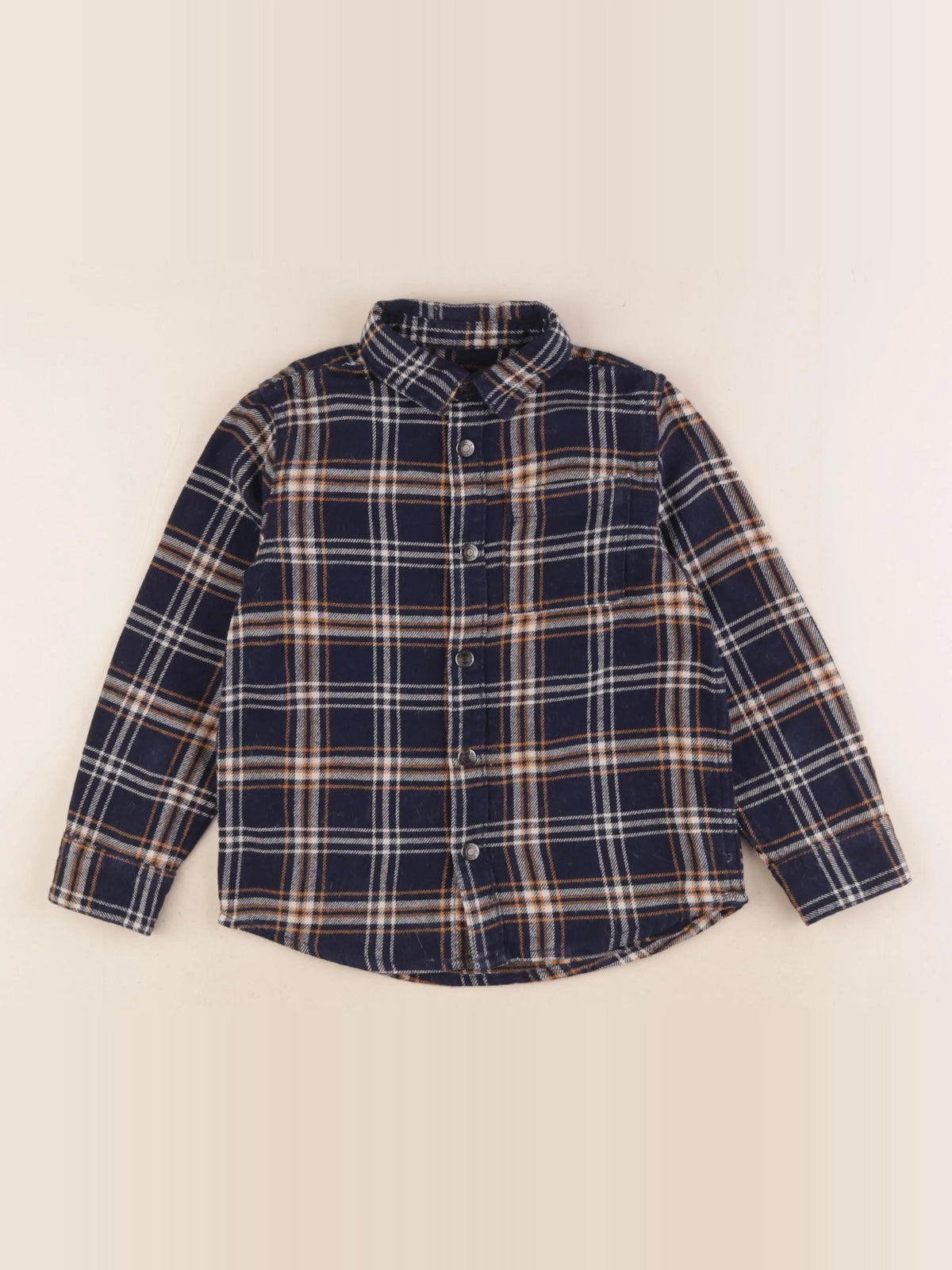 Vertbaudet - chemise bleu - 5 ans
