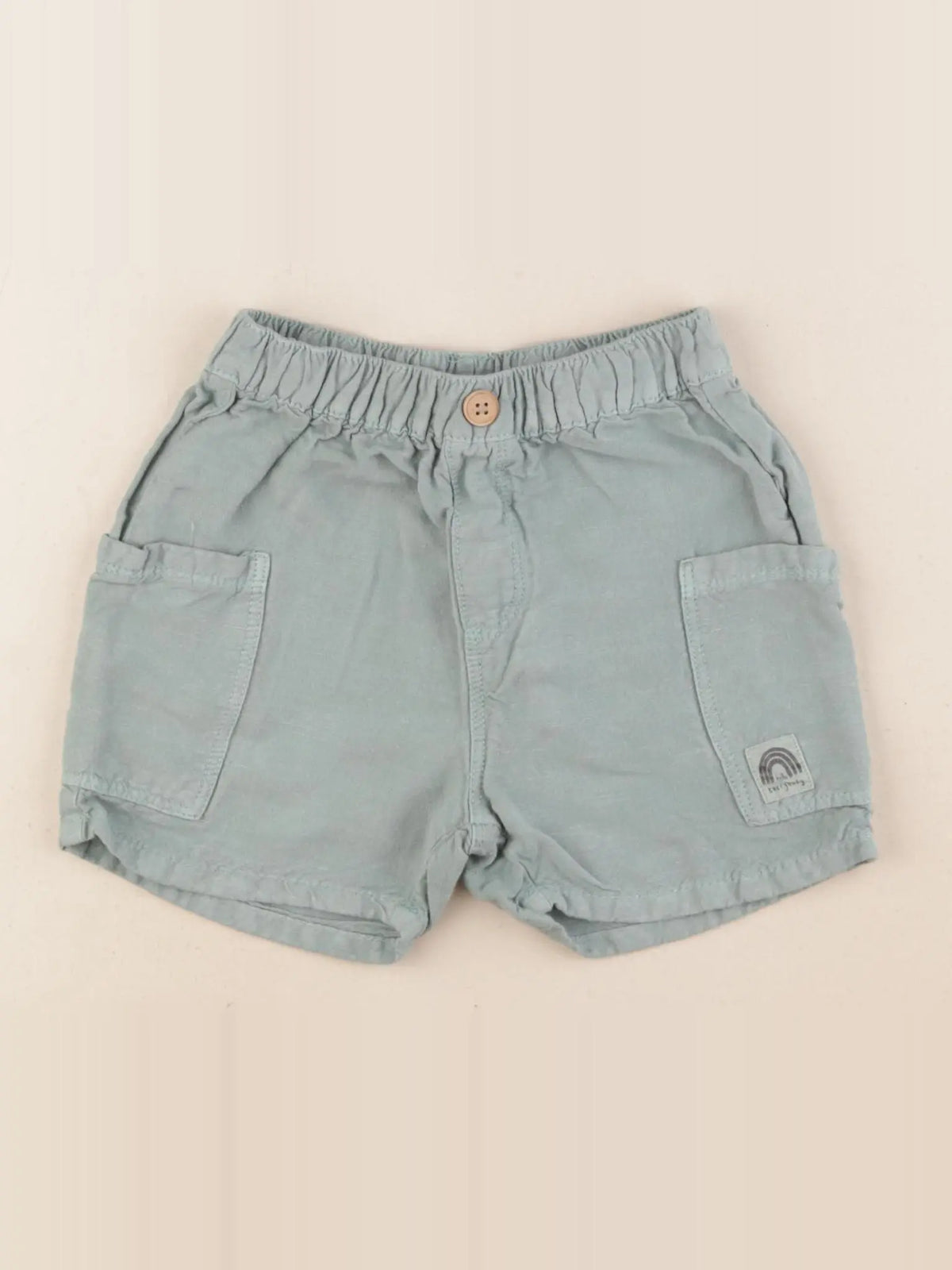 Zara - short vert - 18/24 mois
